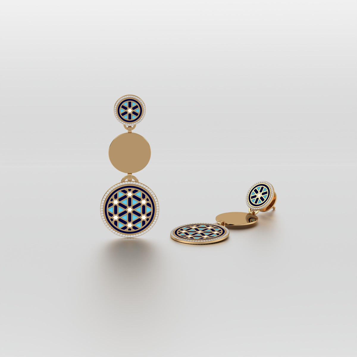 #Pattern & Color_Persian Girih Skyblue