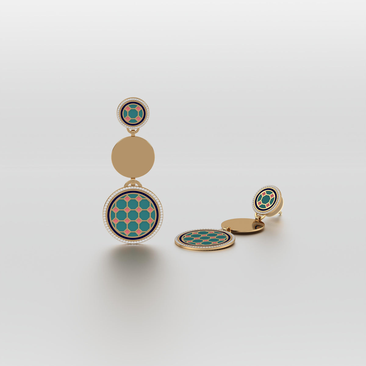 #Pattern & Color_Turkish Tessellation Pastel Turquoise