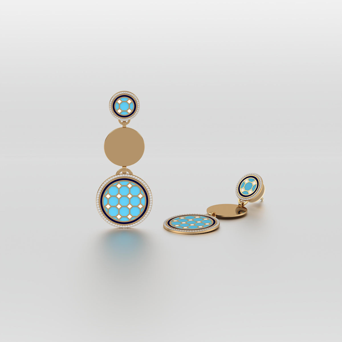 #Pattern & Color_Turkish Tessellation Skyblue