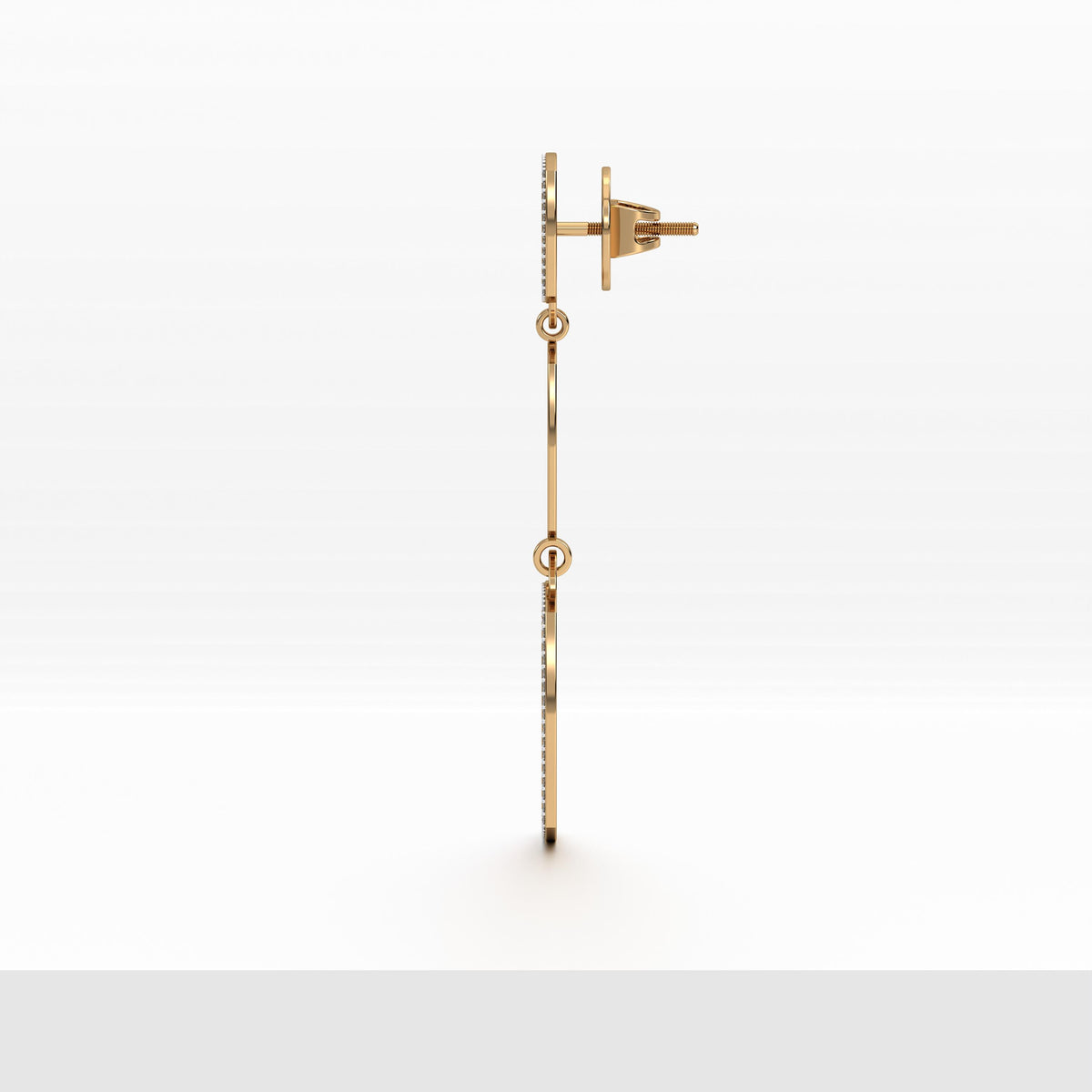Omaira Cushion 3 Tier Danglers Medium
