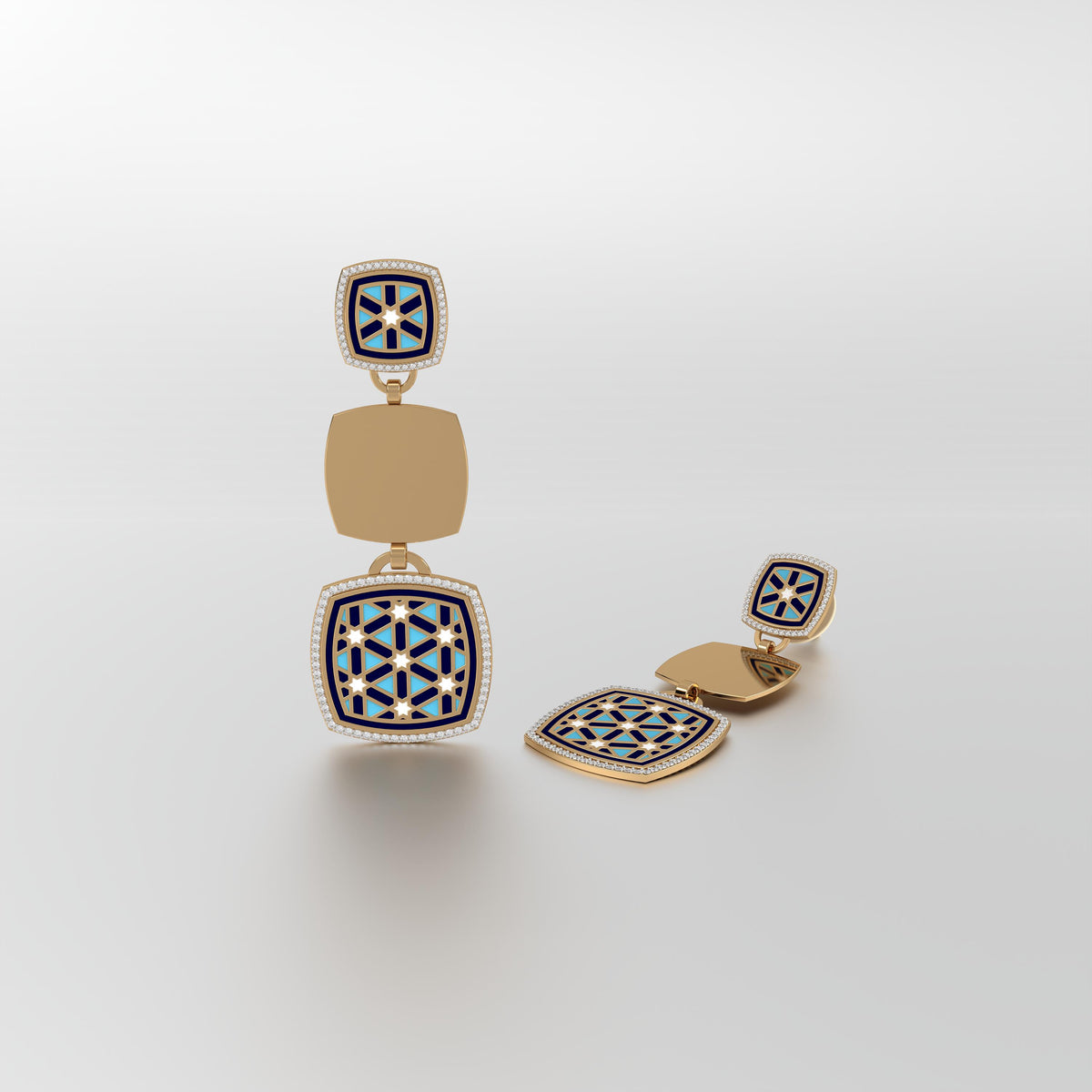 #Pattern & Color_Persian Girih Skyblue