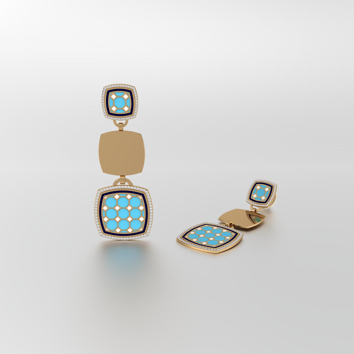 #Pattern & Color_Turkish Tessellation Skyblue