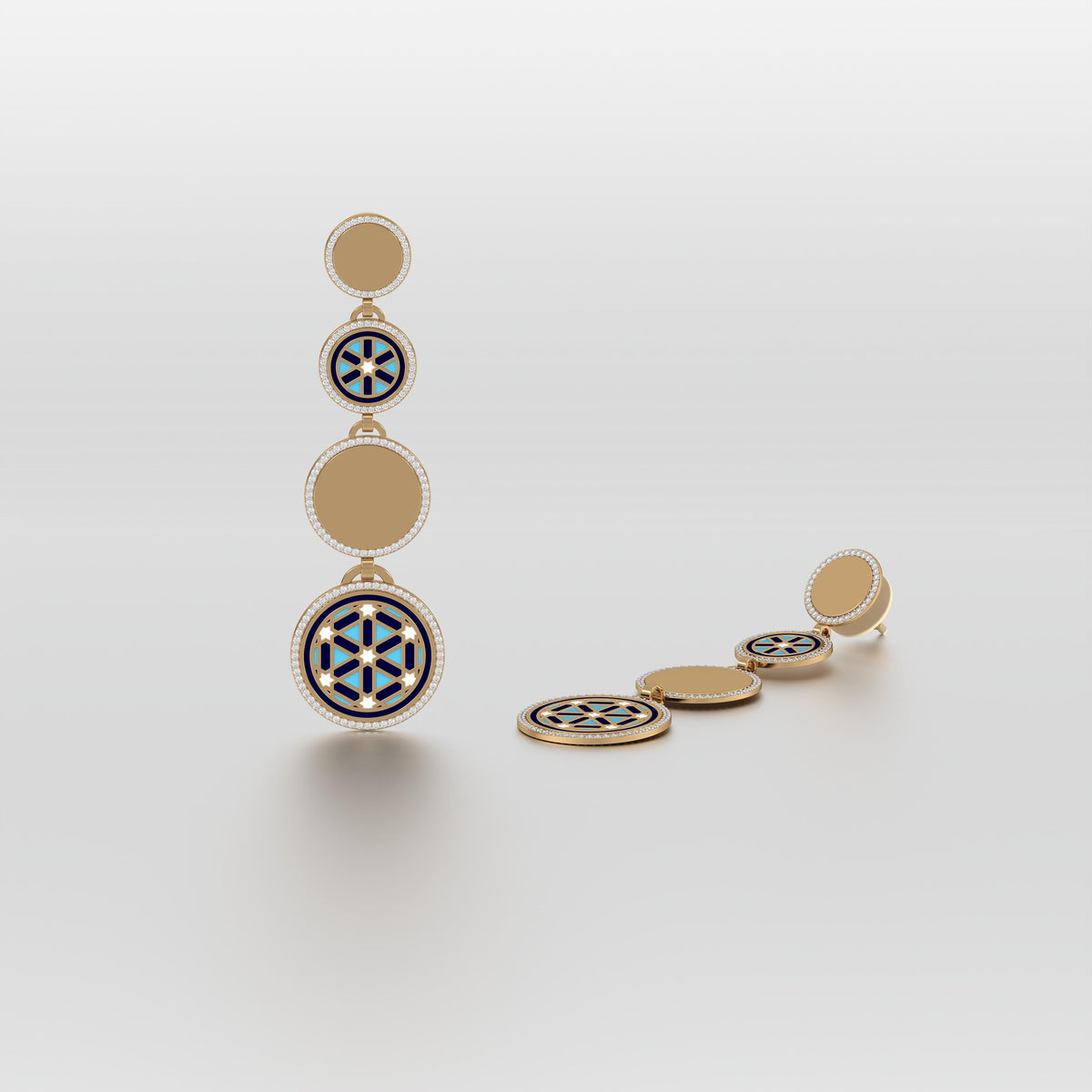 #Pattern & Color_Persian Girih Skyblue