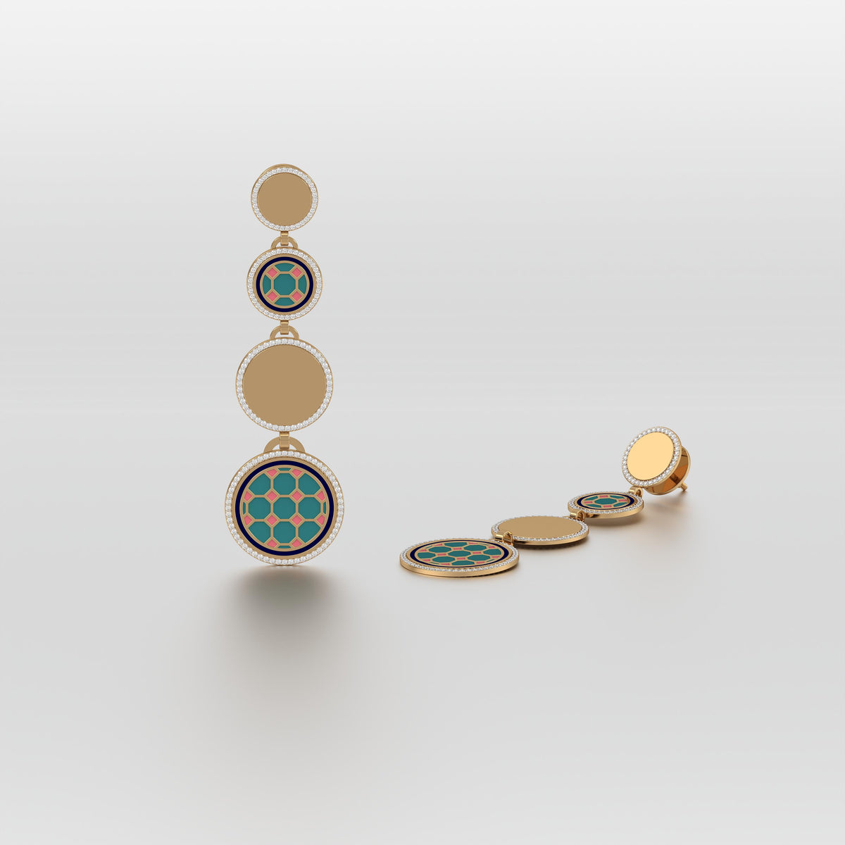 #Pattern & Color_Turkish Tessellation Pastel Turquoise