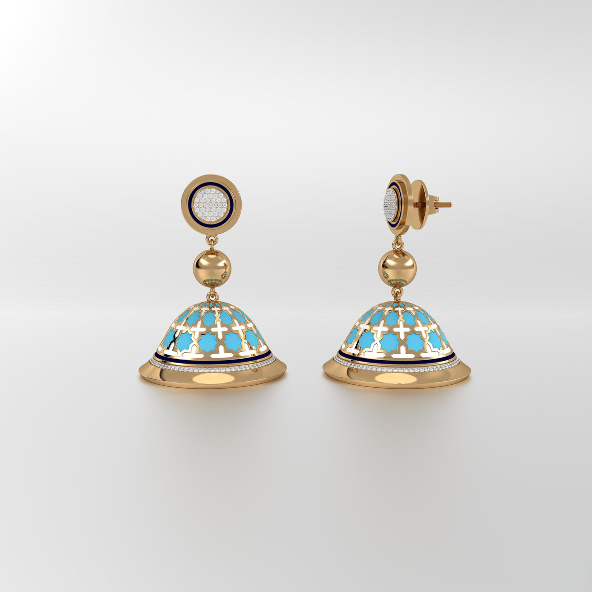 #Pattern & Color_Moroccan Zellij Skyblue