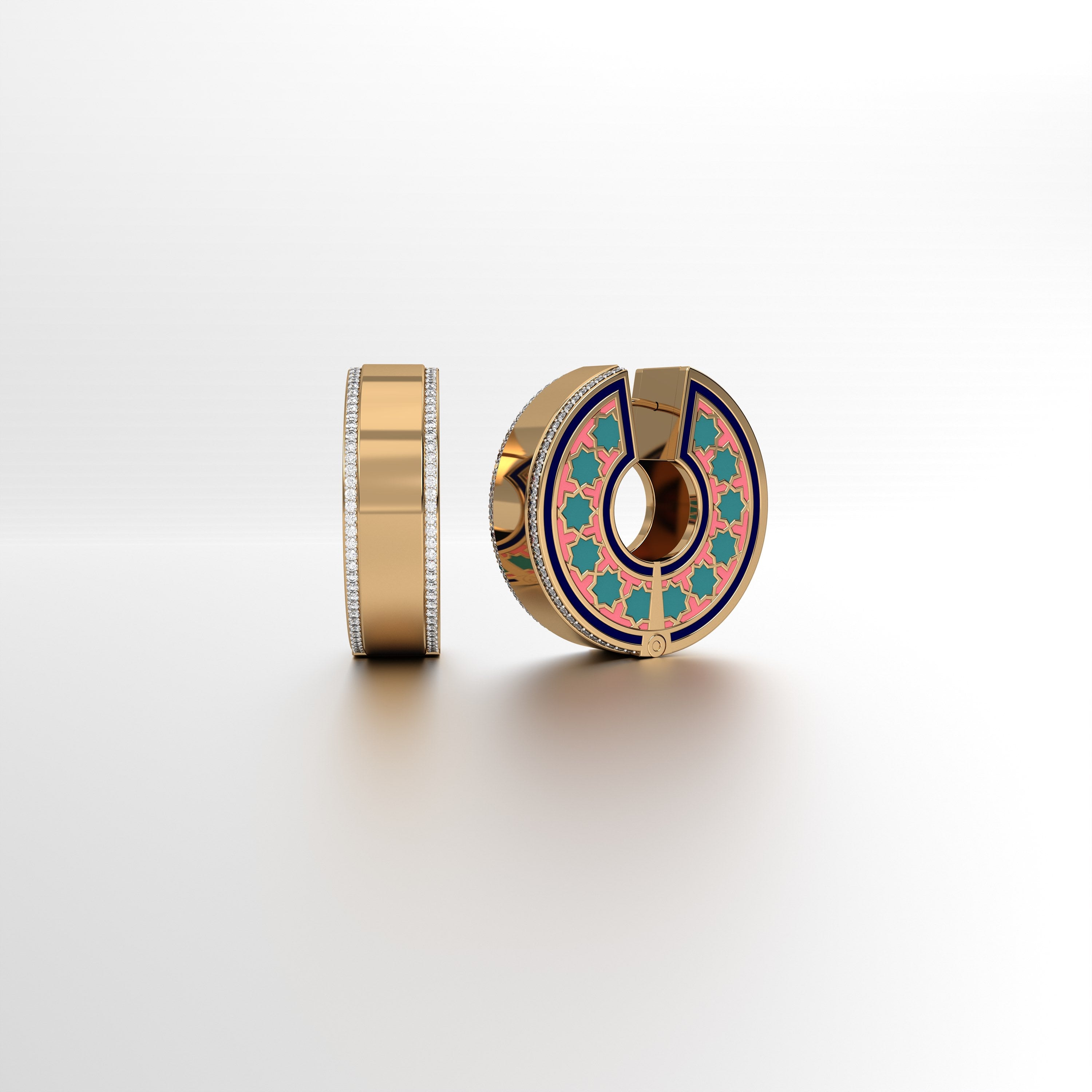 #Pattern & Color_Moroccan Zellij Pastel Turquoise