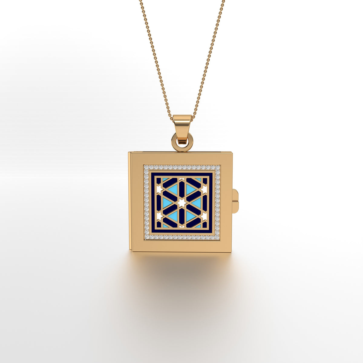 #Pattern & Color_Persian Girih Skyblue