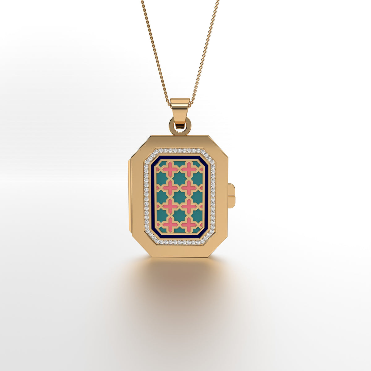 #Pattern & Color_Moroccan Zellij Pastel Turquoise
