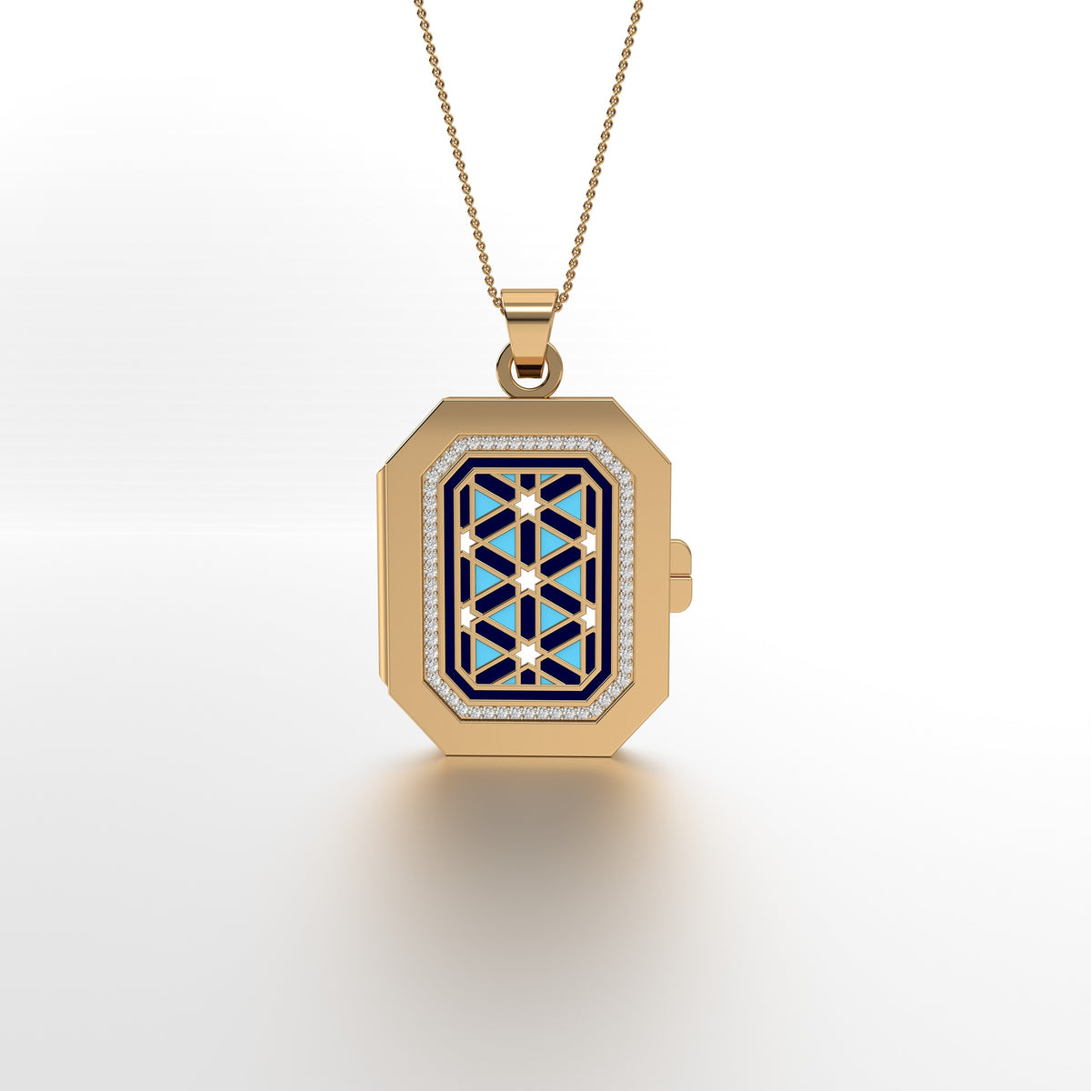 #Pattern & Color_Persian Girih Skyblue