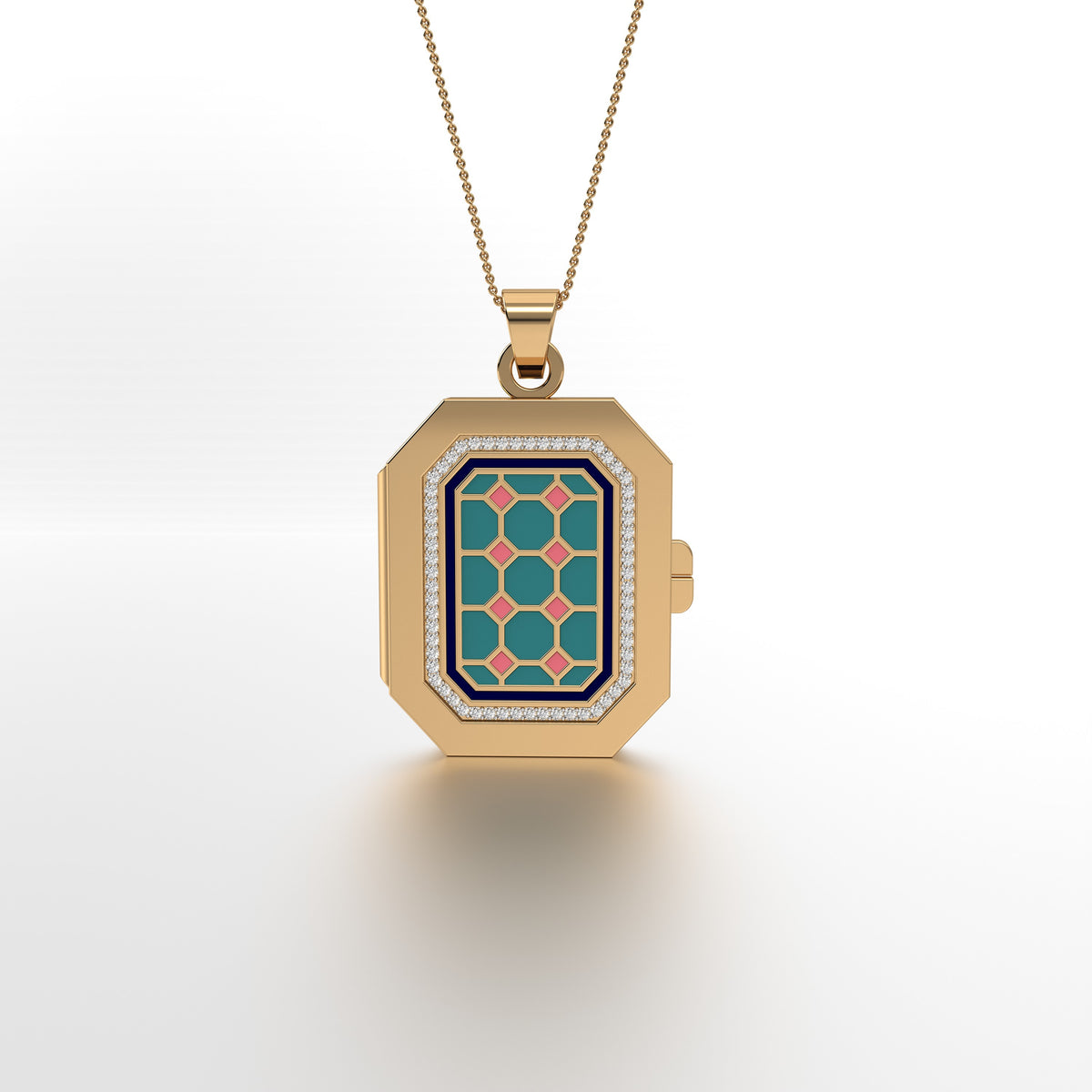 #Pattern & Color_Turkish Tessellation Pastel Turquoise