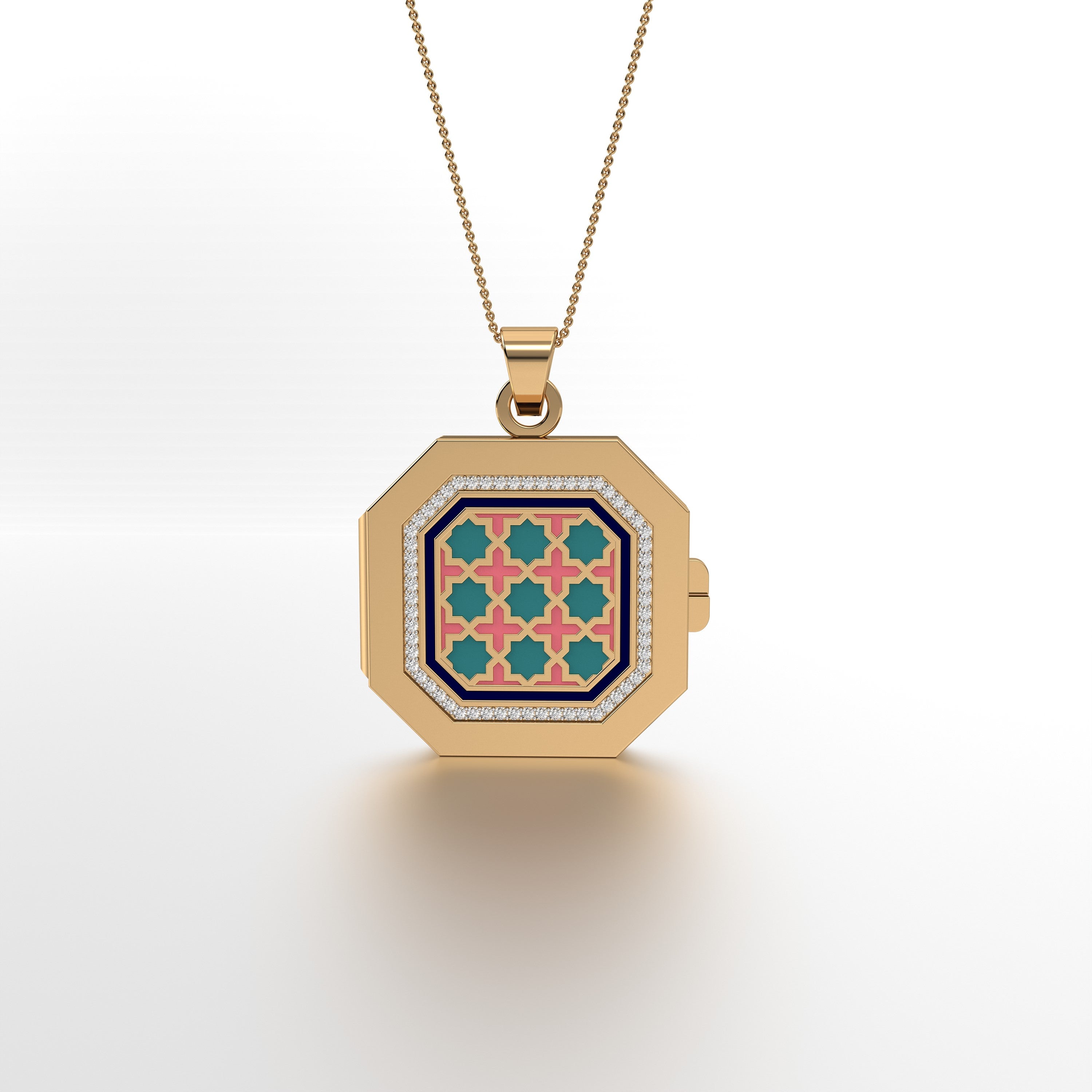 #Pattern & Color_Moroccan Zellij Pastel Turquoise