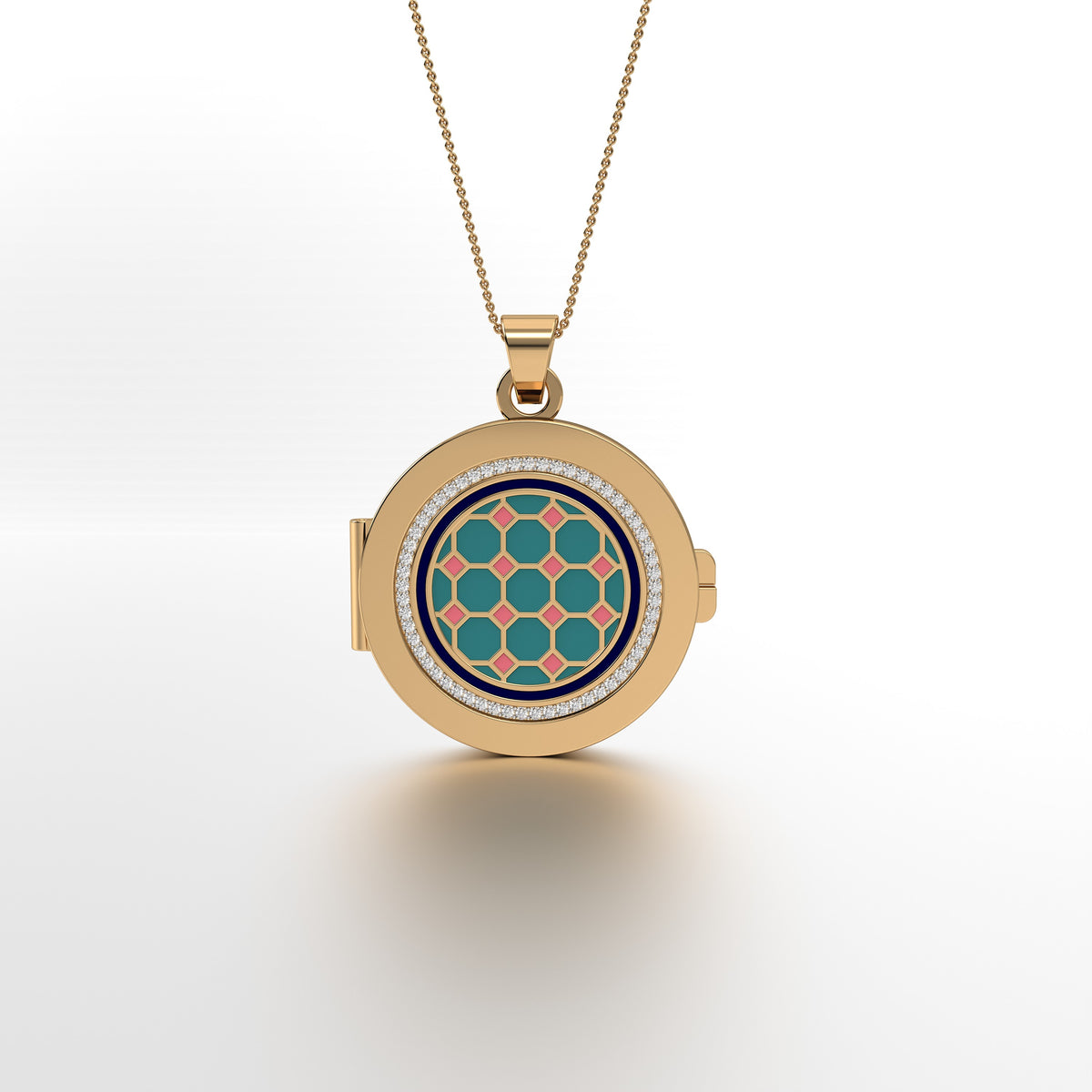 #Pattern & Color_Turkish Tessellation Pastel Turquoise