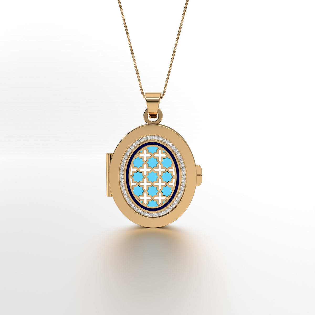 #Pattern & Color_Moroccan Zellij Skyblue