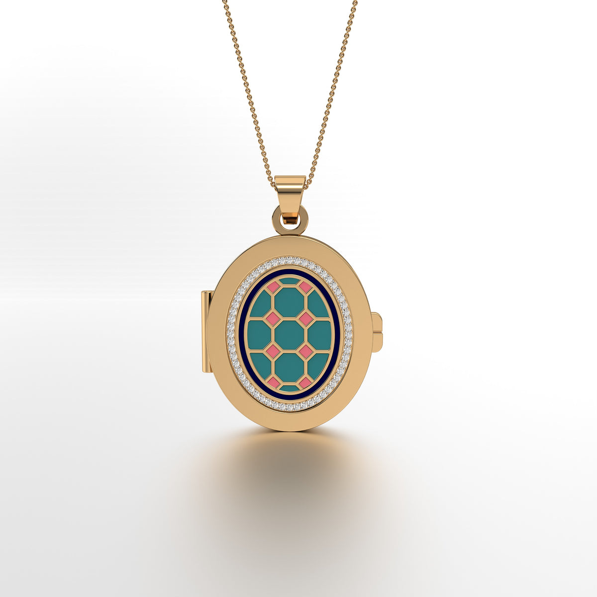 #Pattern & Color_Turkish Tessellation Pastel Turquoise