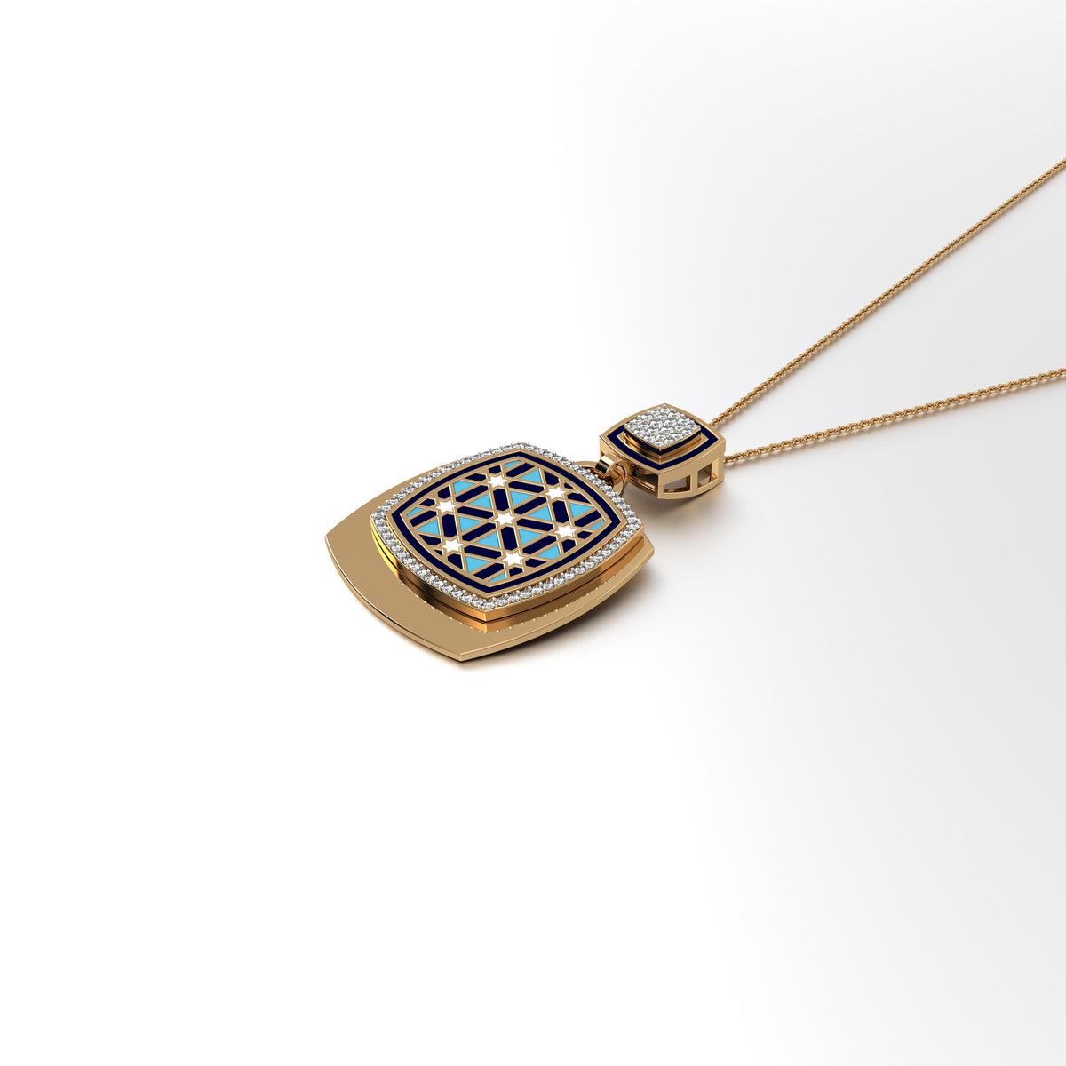 #Pattern & Color_Persian Girih Skyblue