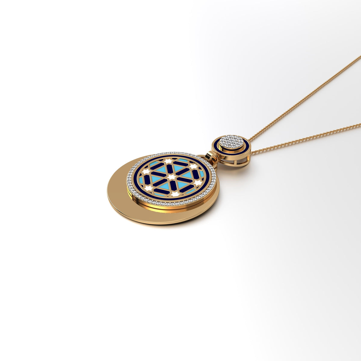 #Pattern & Color_Persian Girih Skyblue