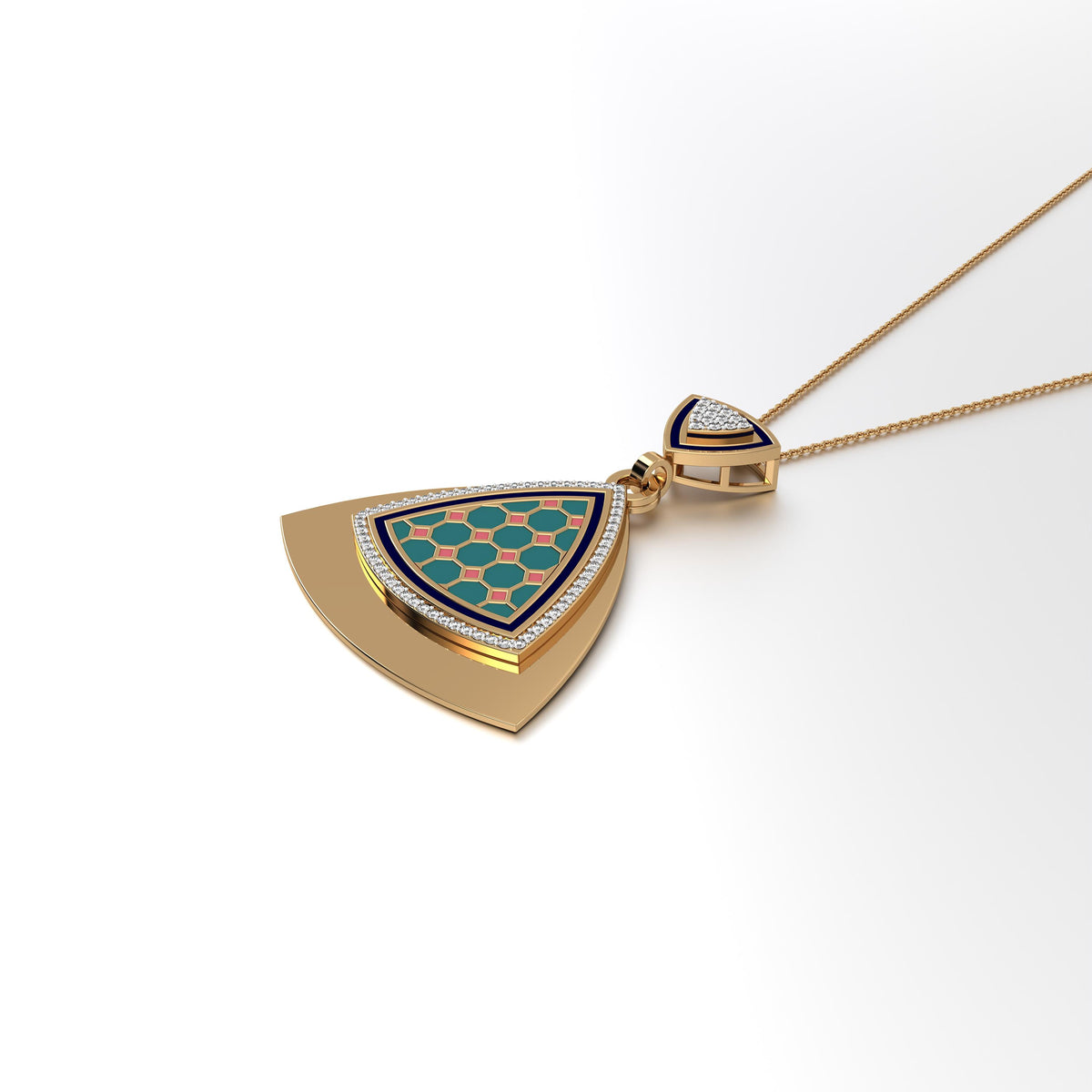 #Pattern & Color_Turkish Tessellation Pastel Turquoise