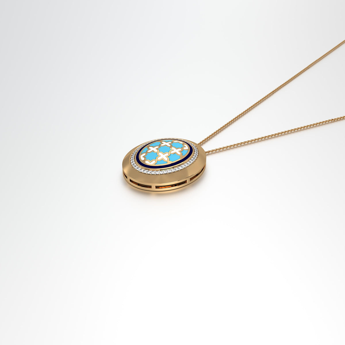 #Pattern & Color_Moroccan Zellij Skyblue