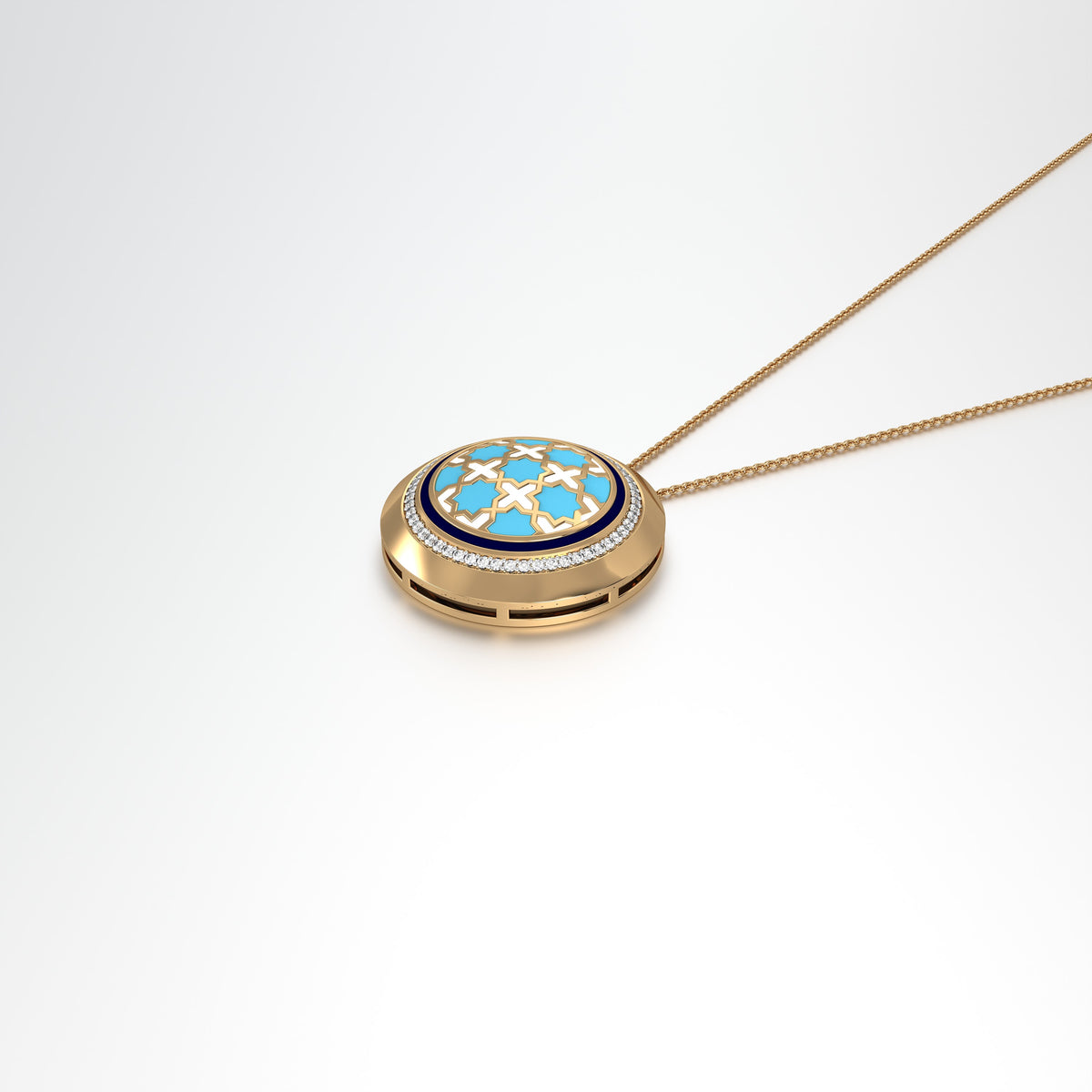 #Pattern & Color_Moroccan Zellij Skyblue