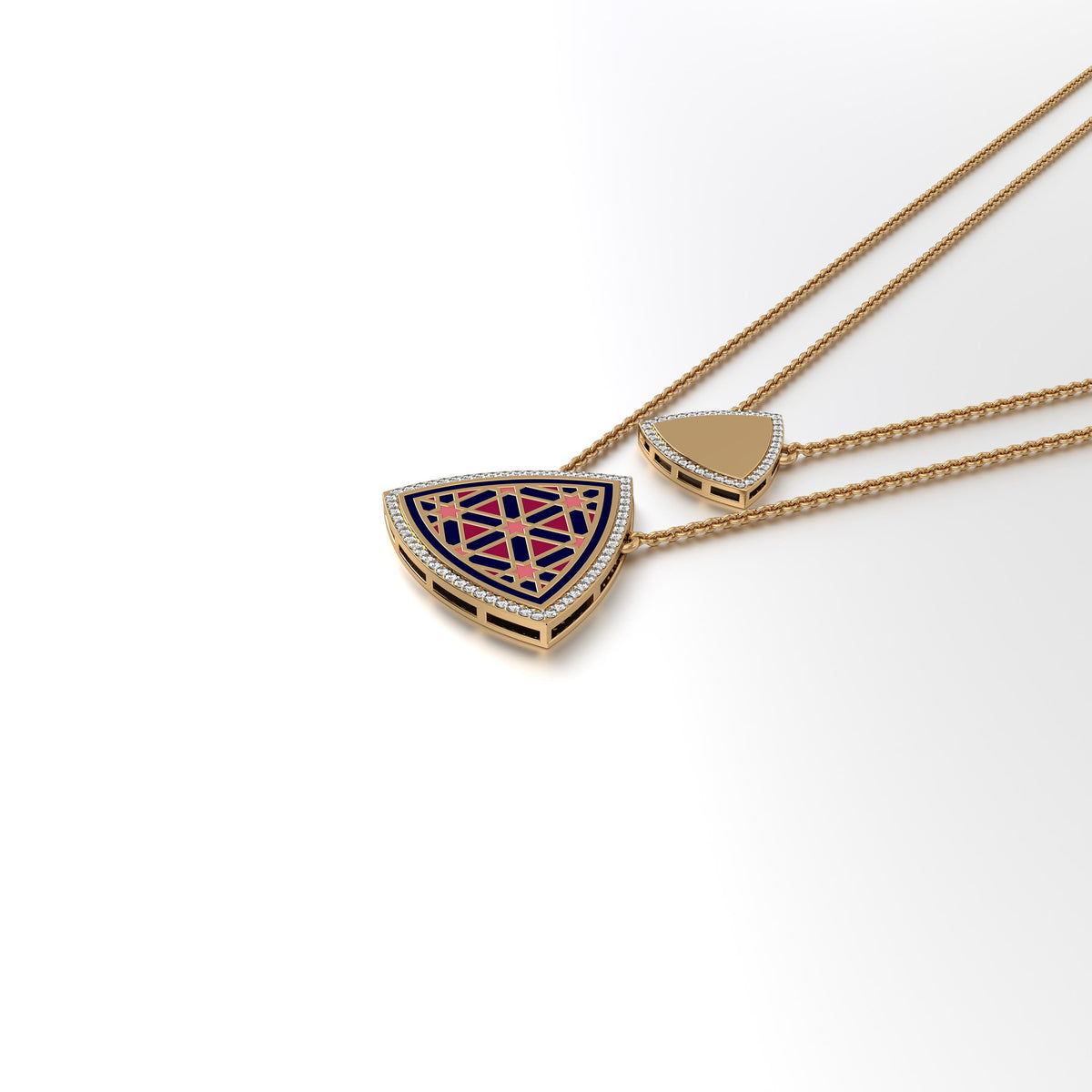 #Pattern & Color_Persian Girih Cardinal Red
