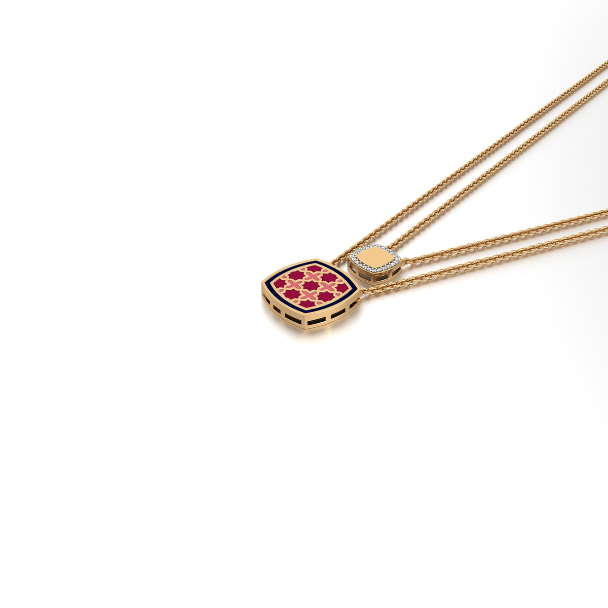 #Pattern & Color_Moroccan Zellij Cardinal Red