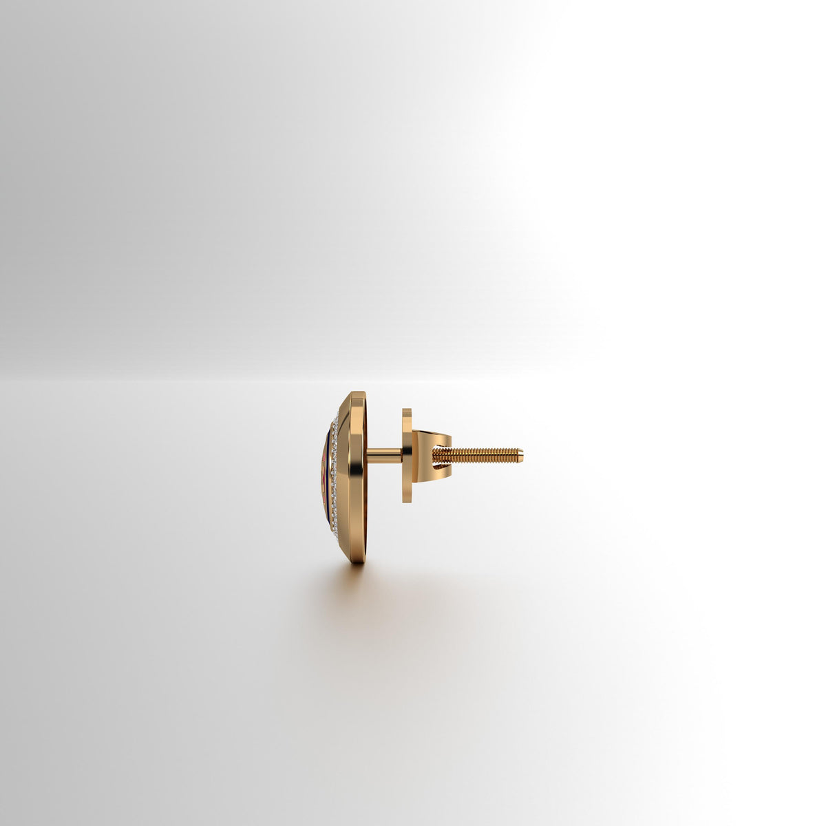 Aynur Round Studs Small