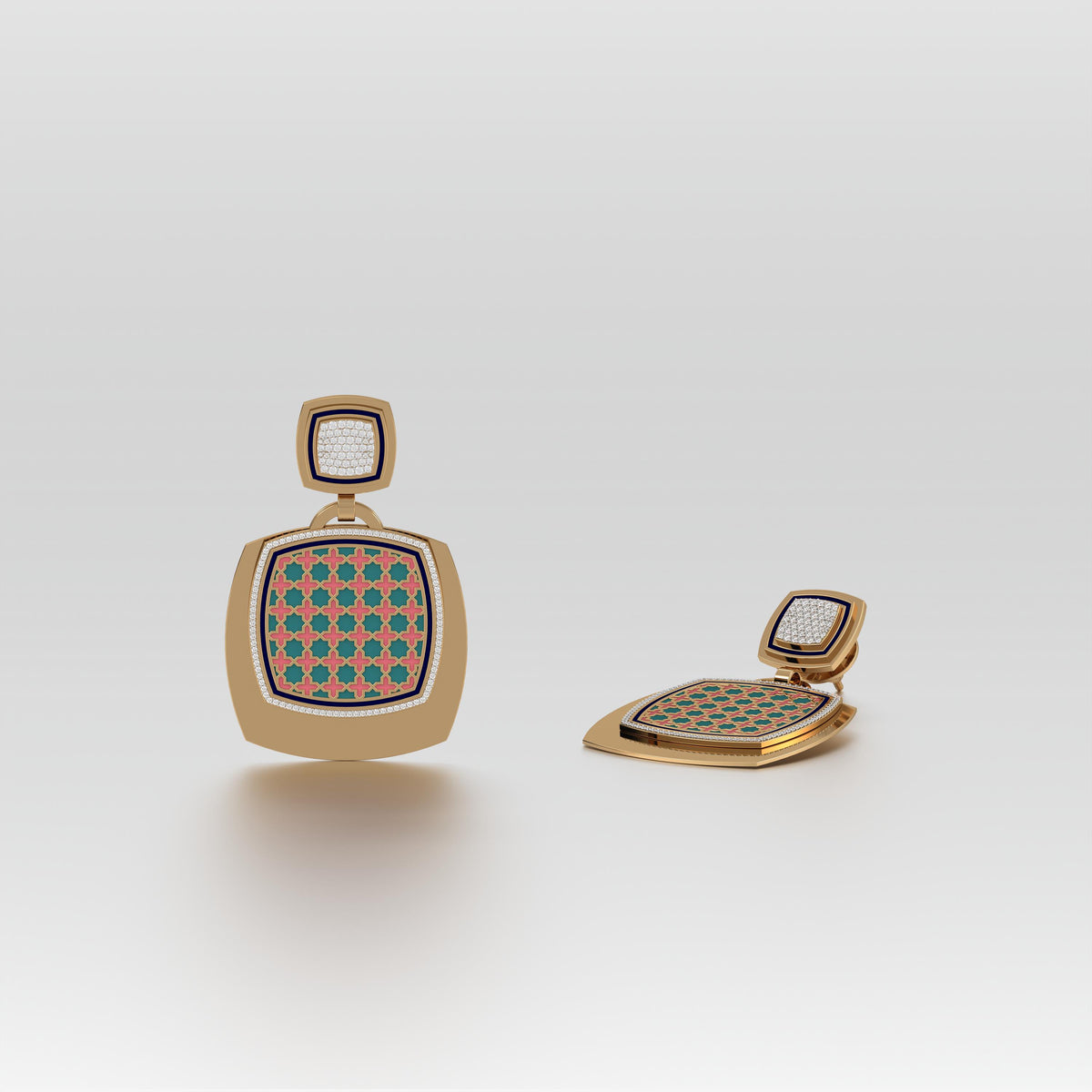 #Pattern & Color_Moroccan Zellij Pastel Turquoise