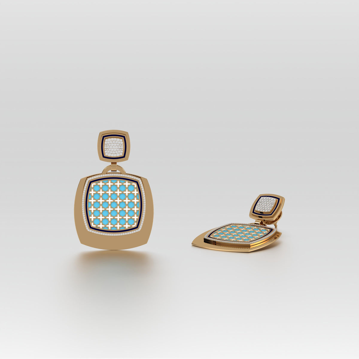 #Pattern & Color_Moroccan Zellij Skyblue