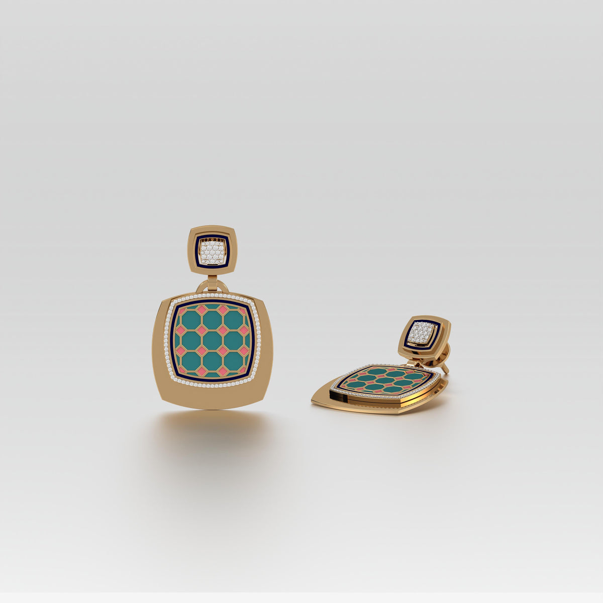 #Pattern & Color_Turkish Tessellation Pastel Turquoise