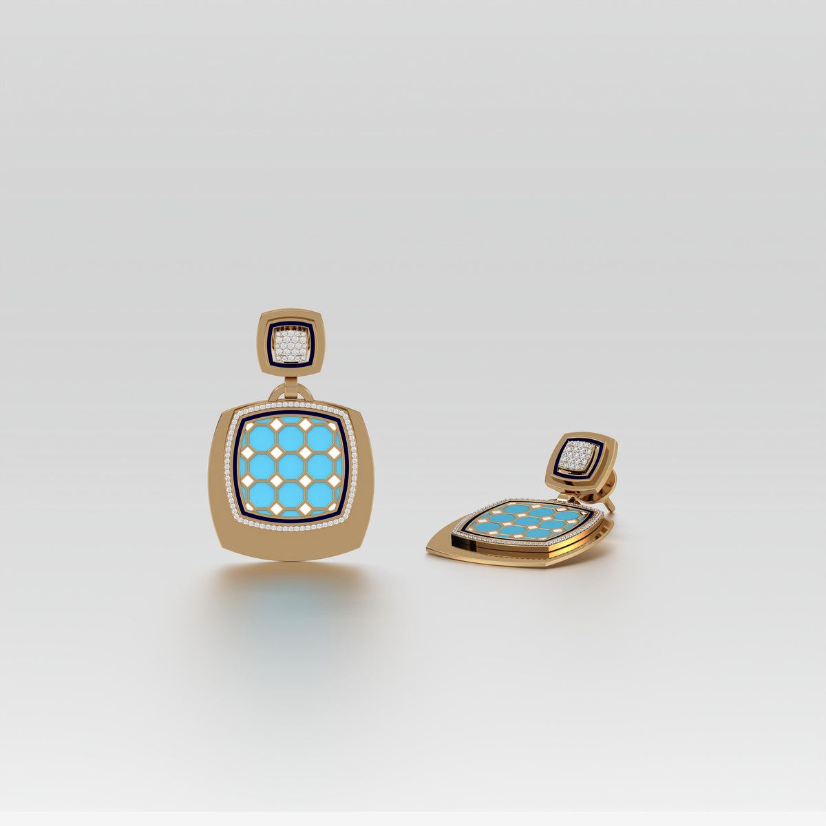 #Pattern & Color_Turkish Tessellation Skyblue