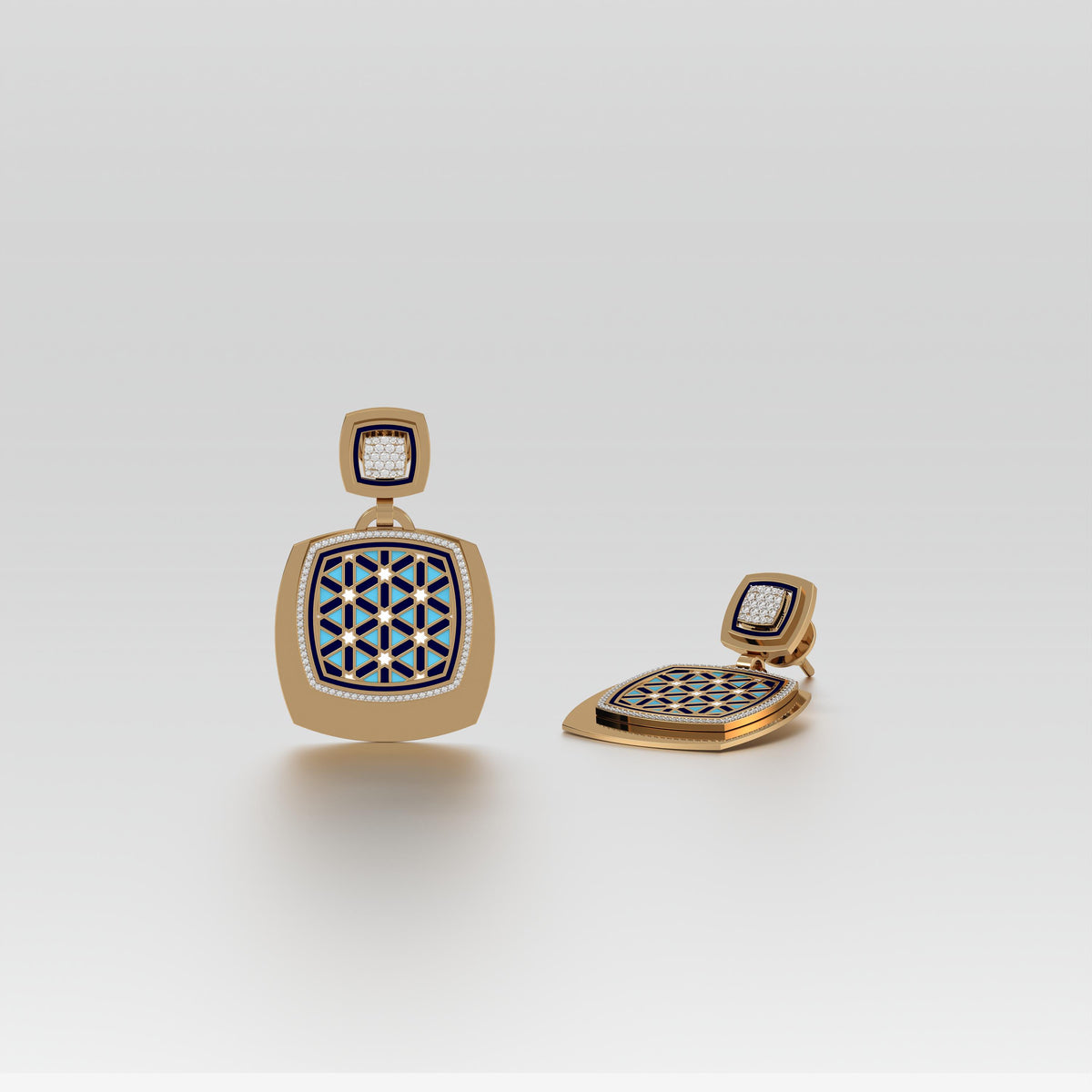 #Pattern & Color_Persian Girih Skyblue