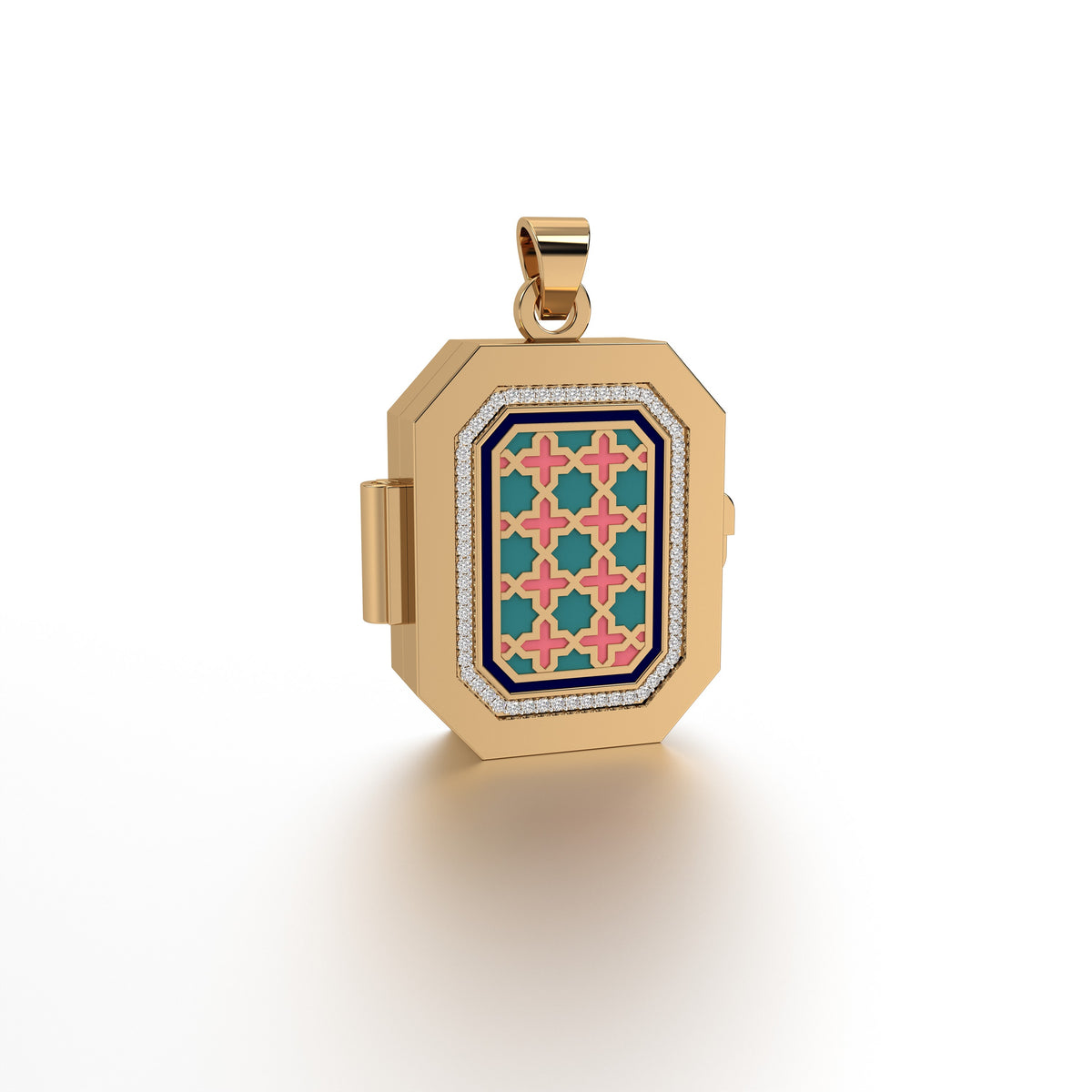 #Pattern & Color_Moroccan Zellij Pastel Turquoise