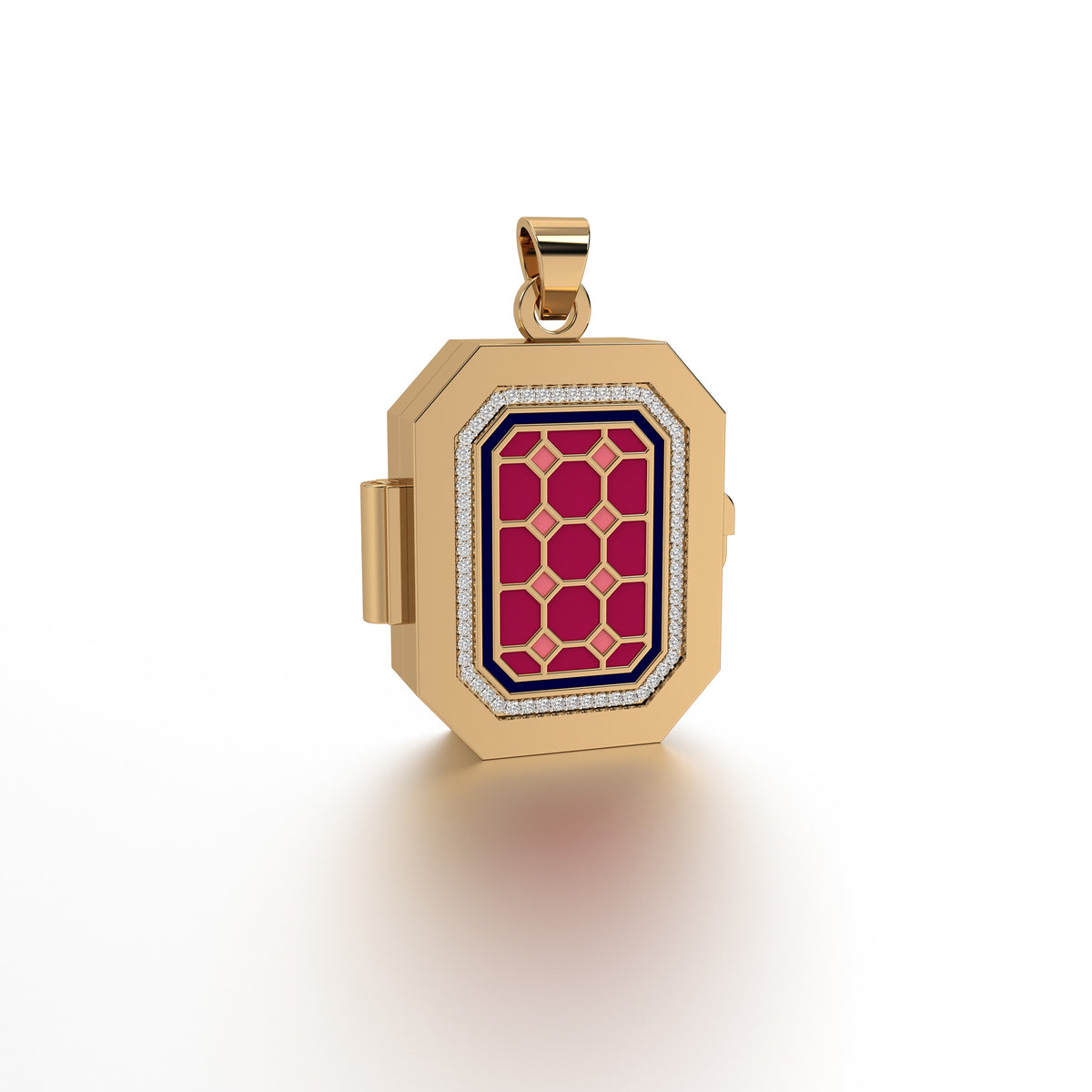#Pattern & Color_Turkish Tessellation Cardinal Red