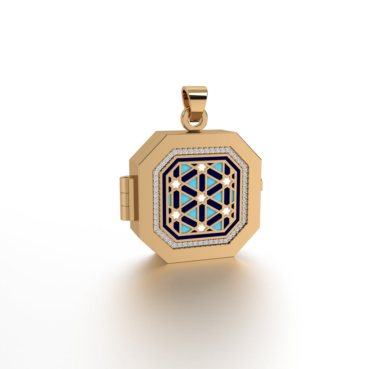 #Pattern & Color_Persian Girih Skyblue