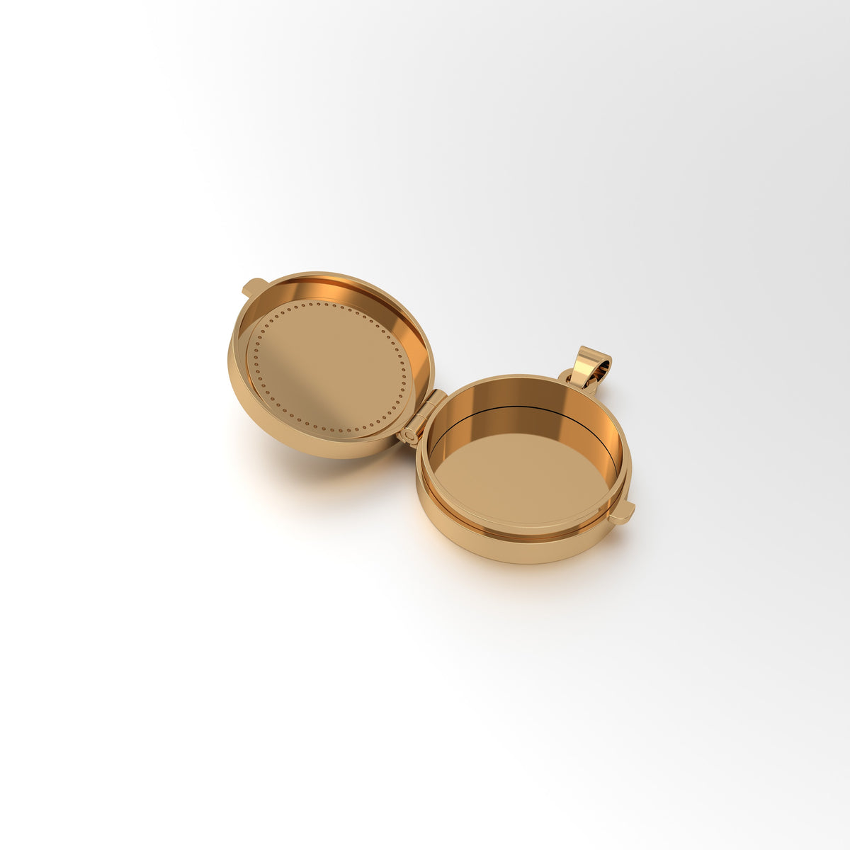 Aayat Round Taawiz with Diamond Outline medium