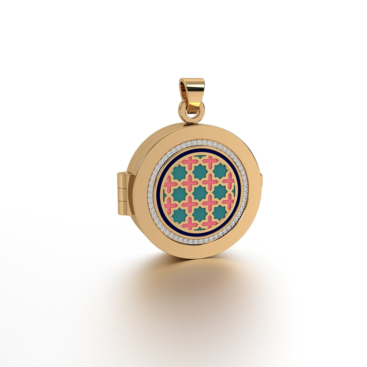 #Pattern & Color_Moroccan Zellij Pastel Turquoise