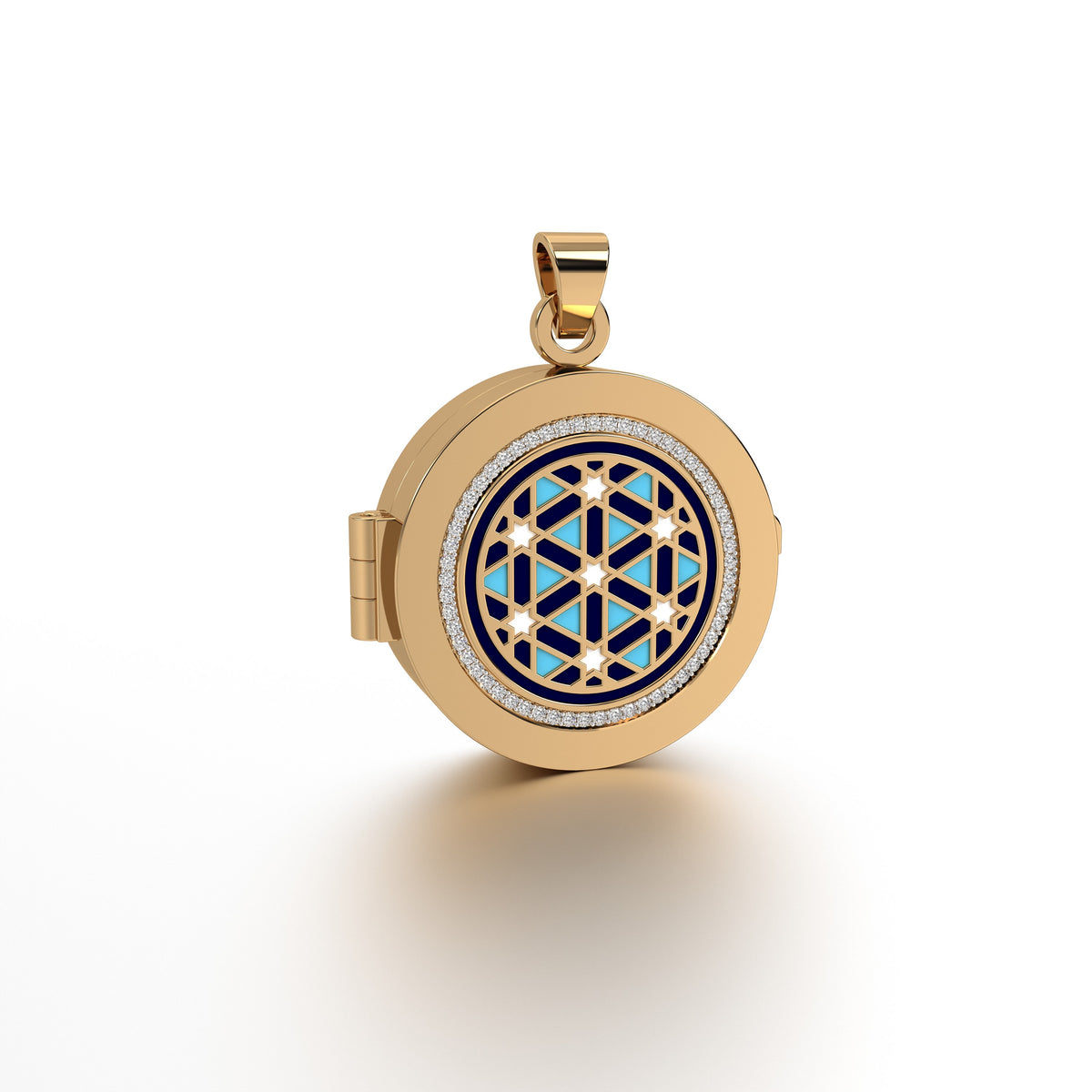 #Pattern & Color_Persian Girih Skyblue