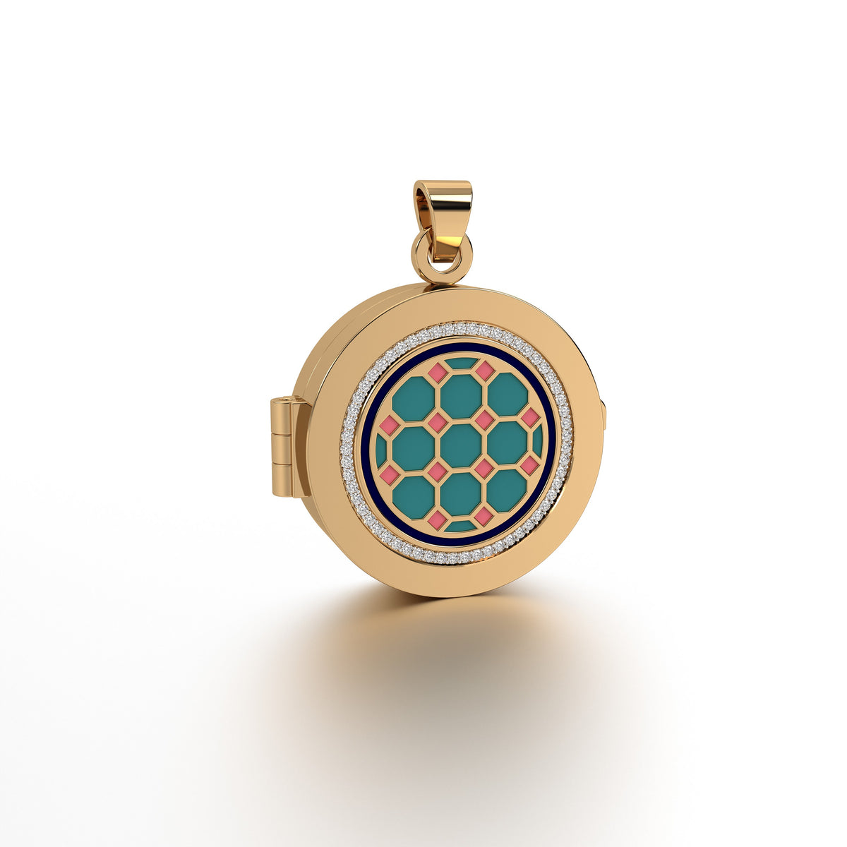 #Pattern & Color_Turkish Tessellation Pastel Turquoise
