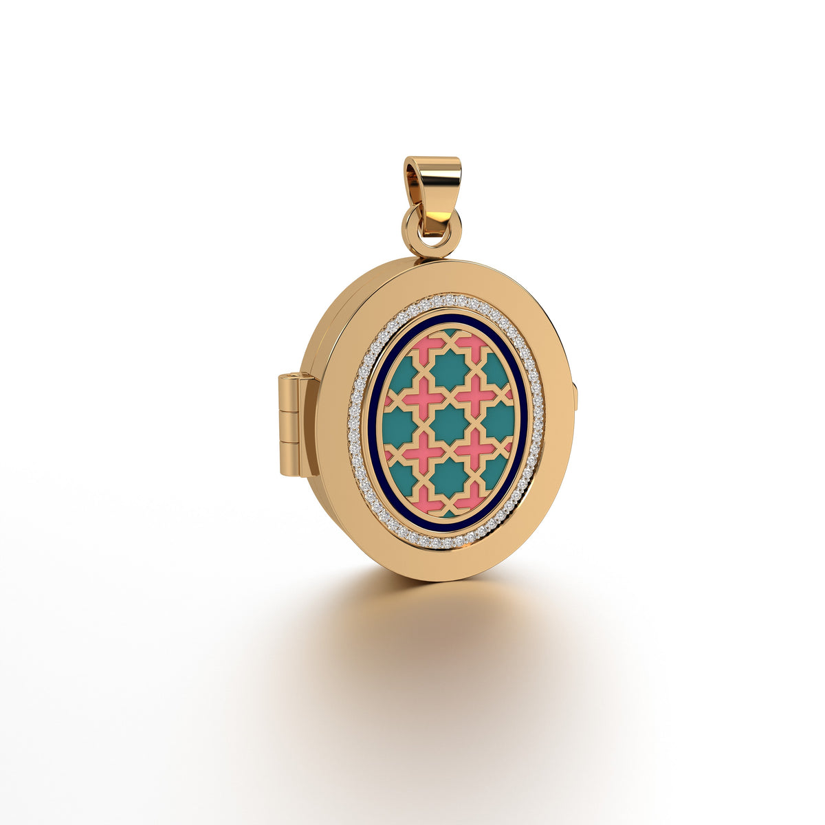 #Pattern & Color_Moroccan Zellij Pastel Turquoise
