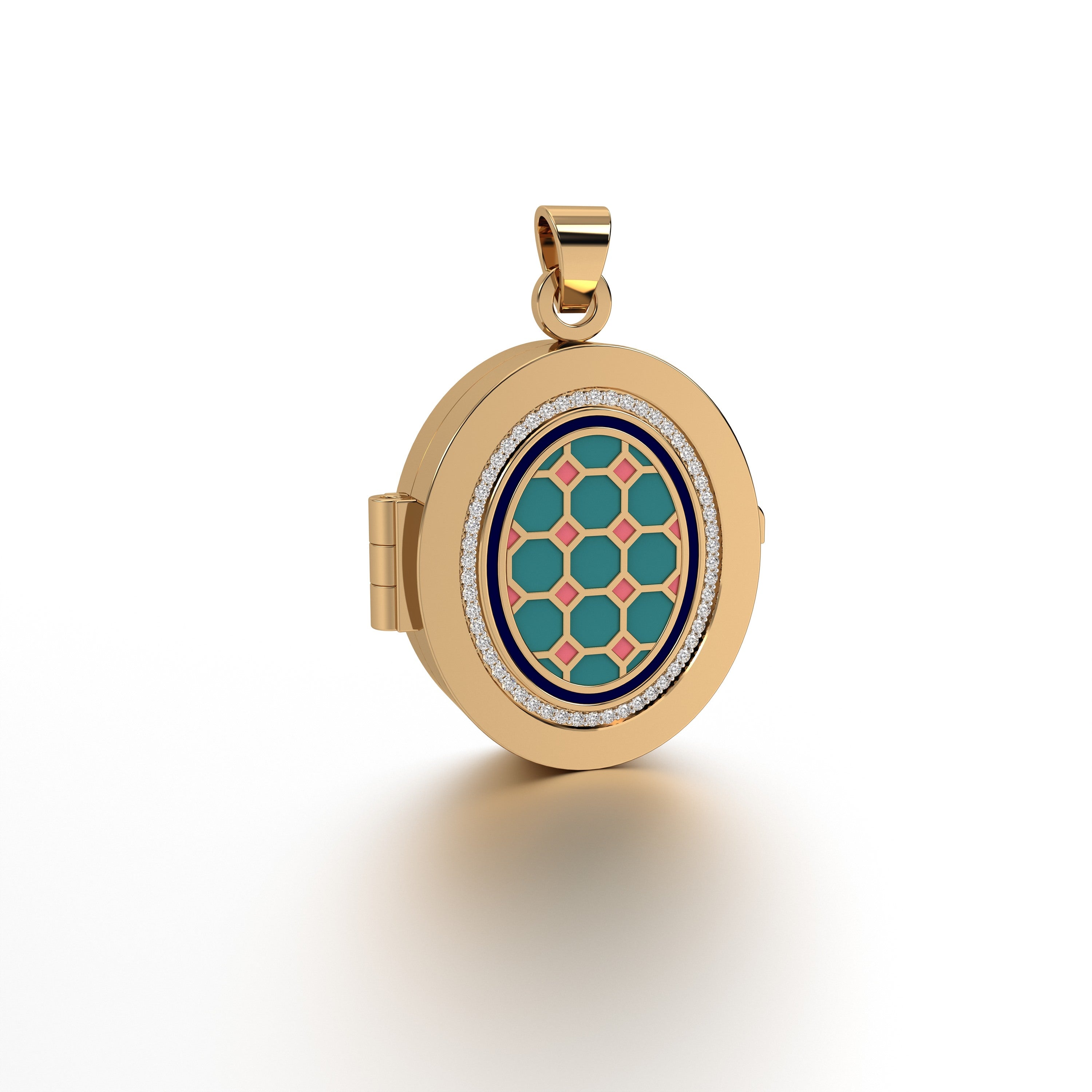 #Pattern & Color_Turkish Tessellation Pastel Turquoise