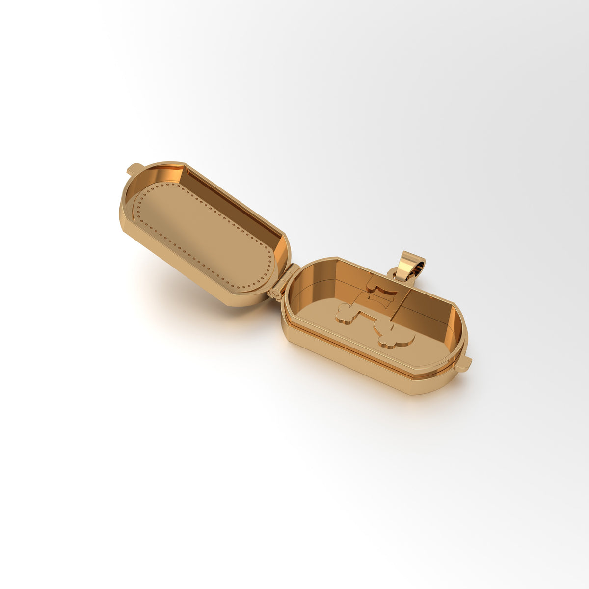 Aayat Oblong Taawiz with Diamond Outline Medium
