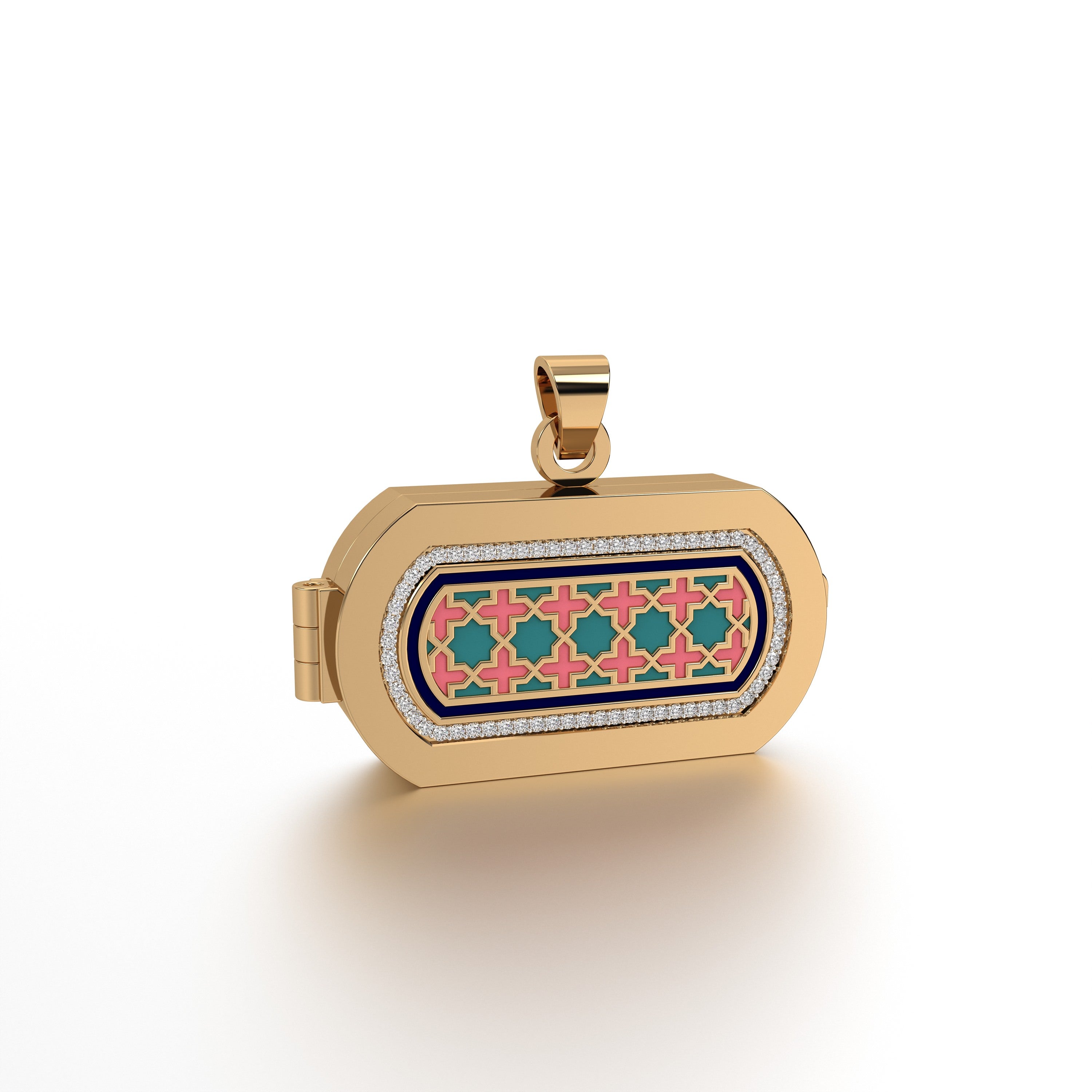 #Pattern & Color_Moroccan Zellij Pastel Turquoise