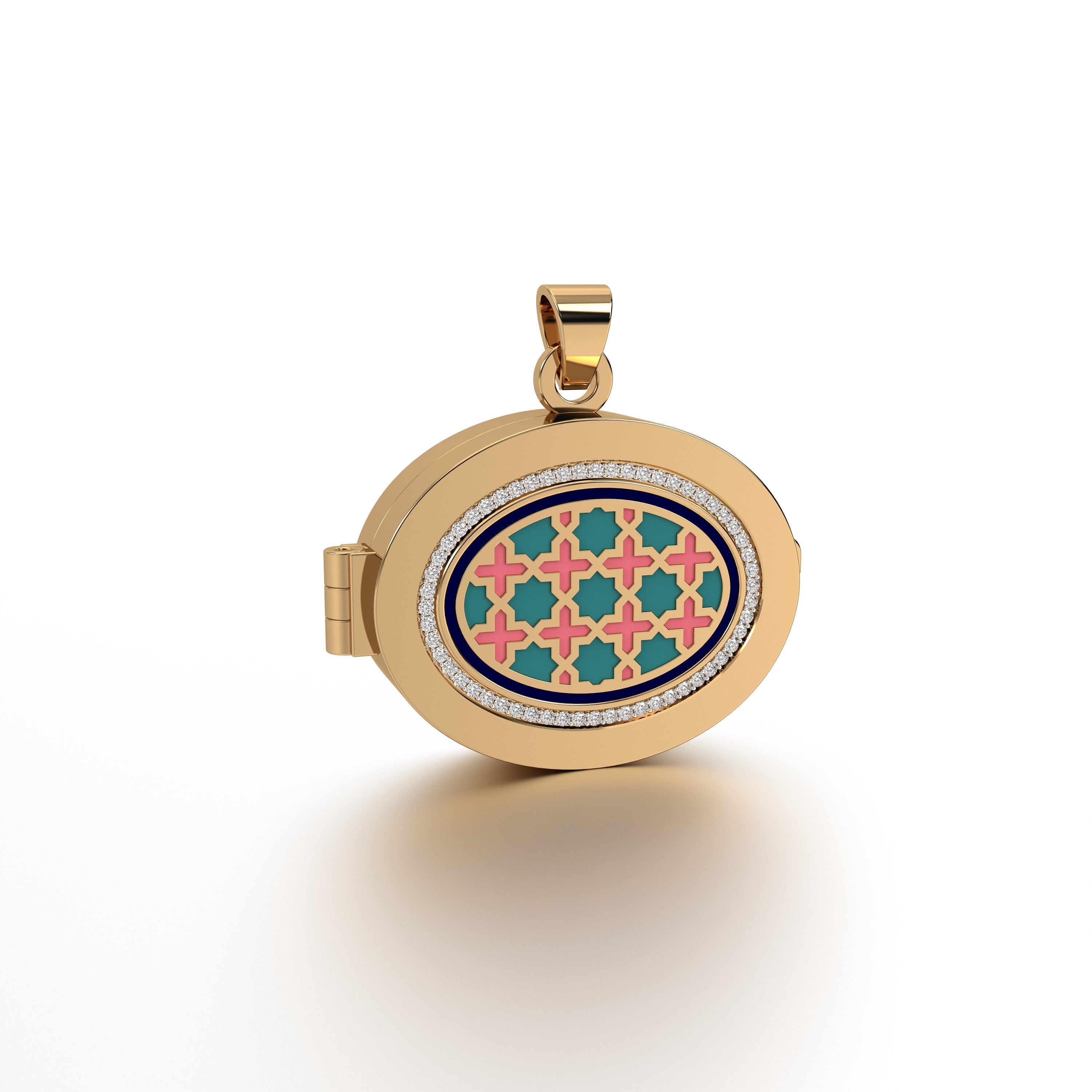 #Pattern & Color_Moroccan Zellij Pastel Turquoise