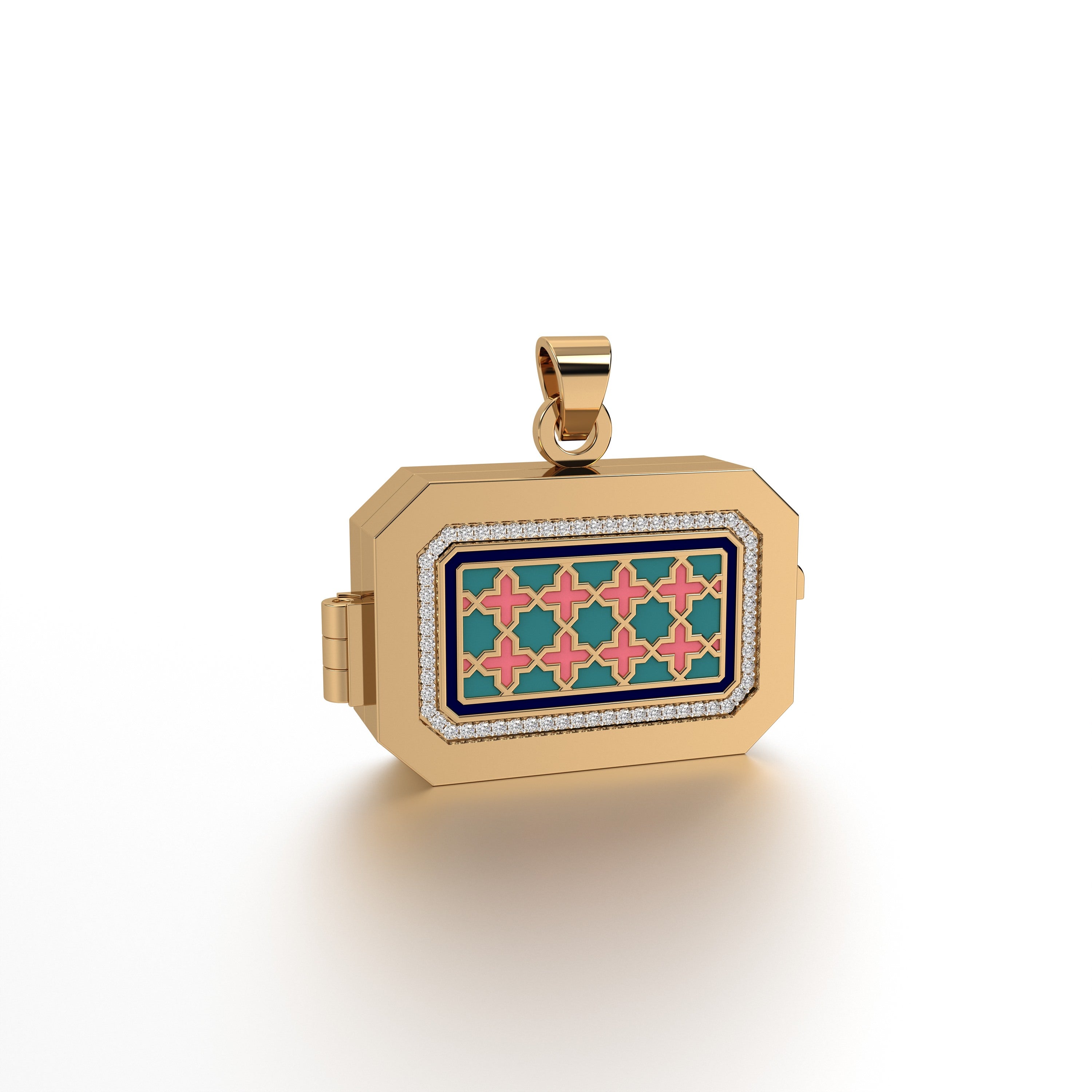 #Pattern & Color_Moroccan Zellij Pastel Turquoise