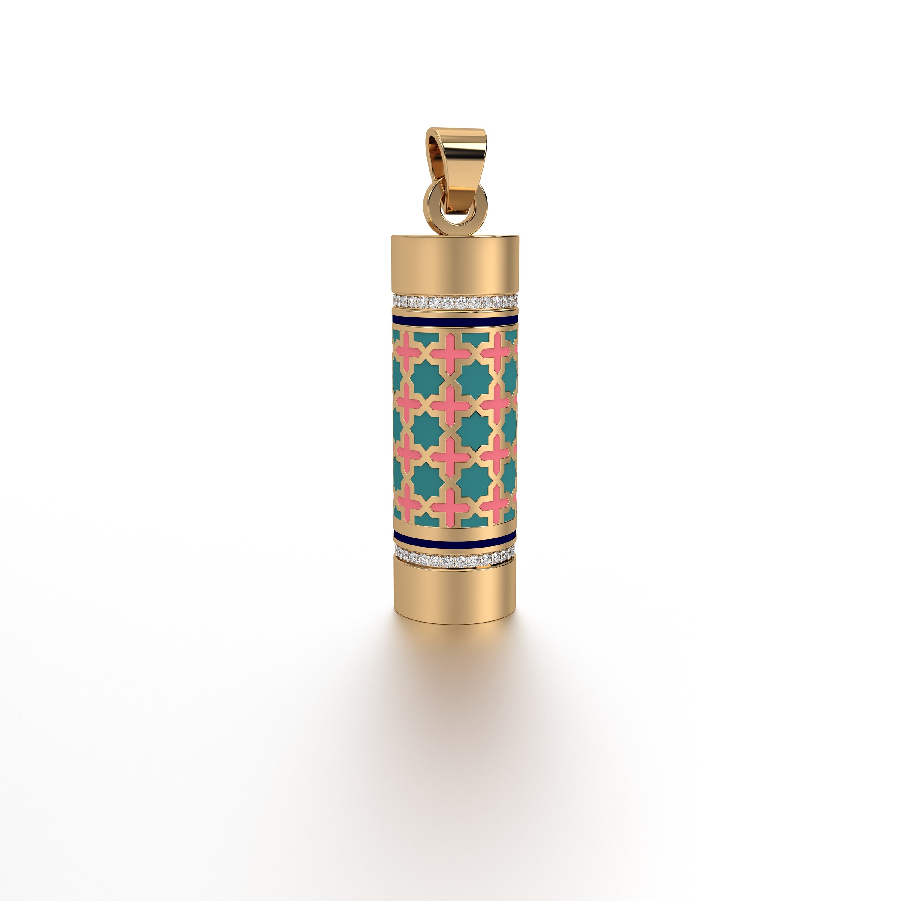 #Pattern & Color_Moroccan Zellij Pastel Turquoise