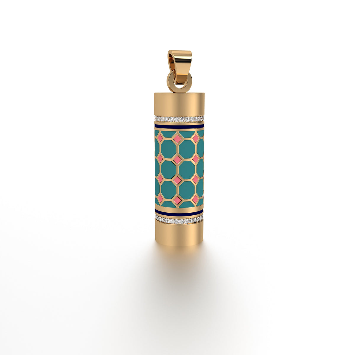 #Pattern & Color_Turkish Tessellation Pastel Turquoise