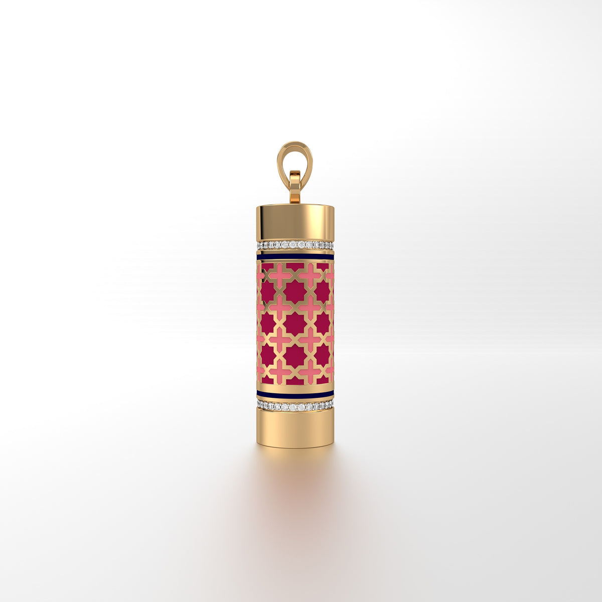 Aayat Barrel Taawiz with Diamond Outline Medium