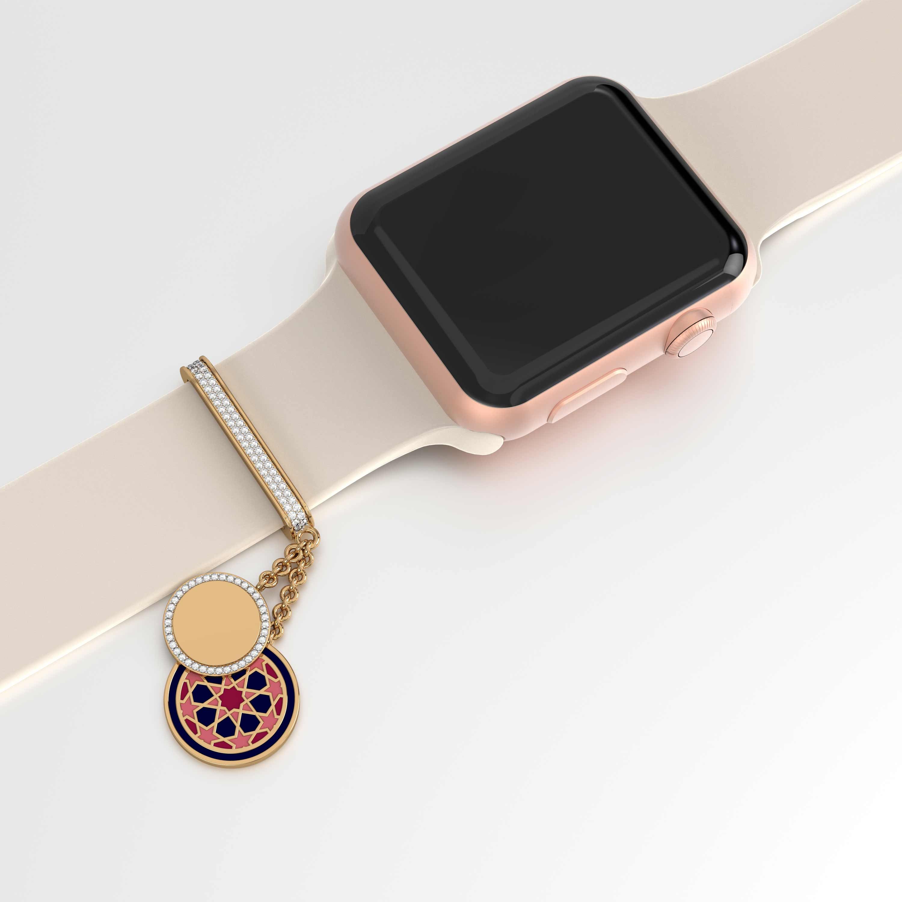 #Pattern & Color_Arabesque Rosette Cardinal Red