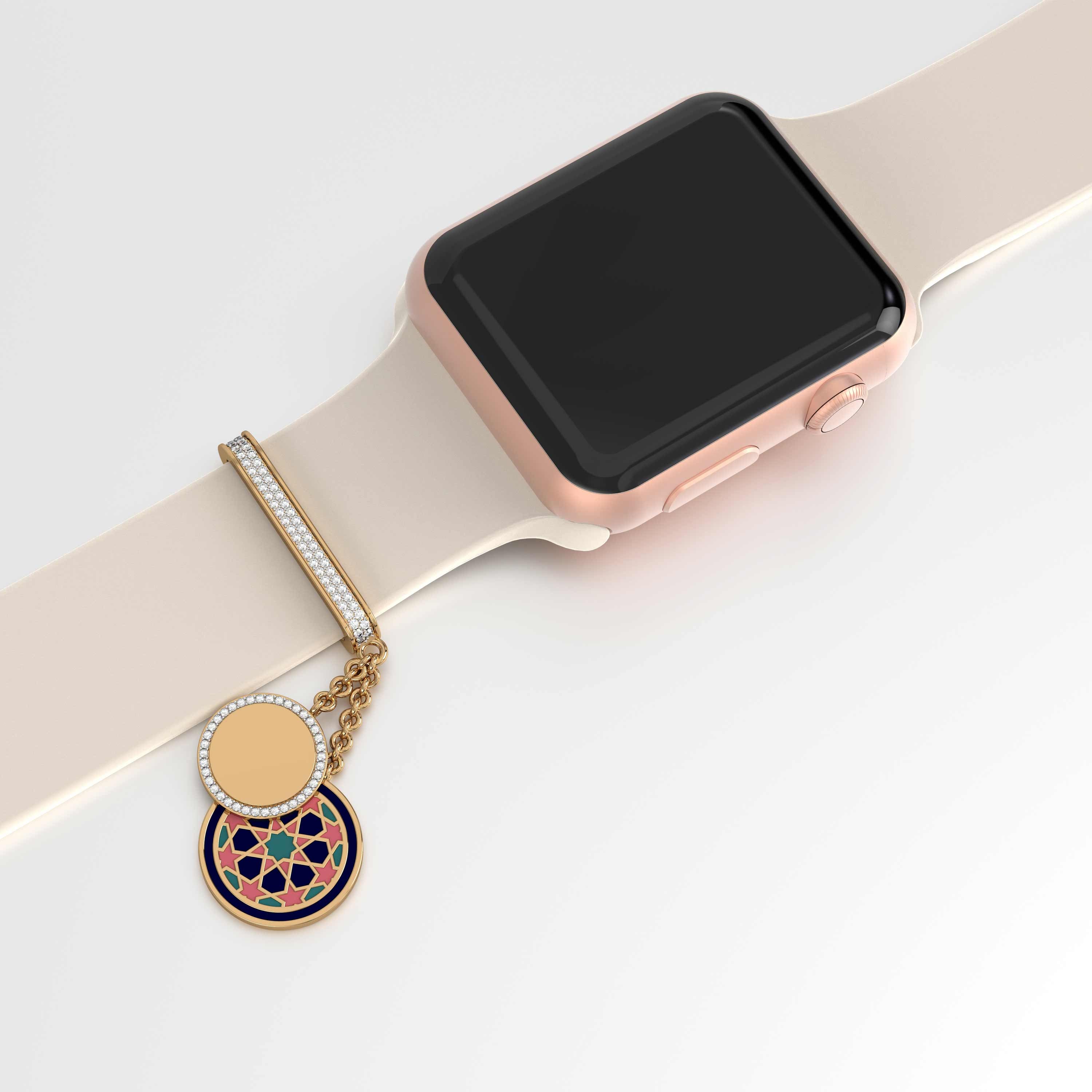 #Pattern & Color_Arabesque Rosette Pastel Turquoise