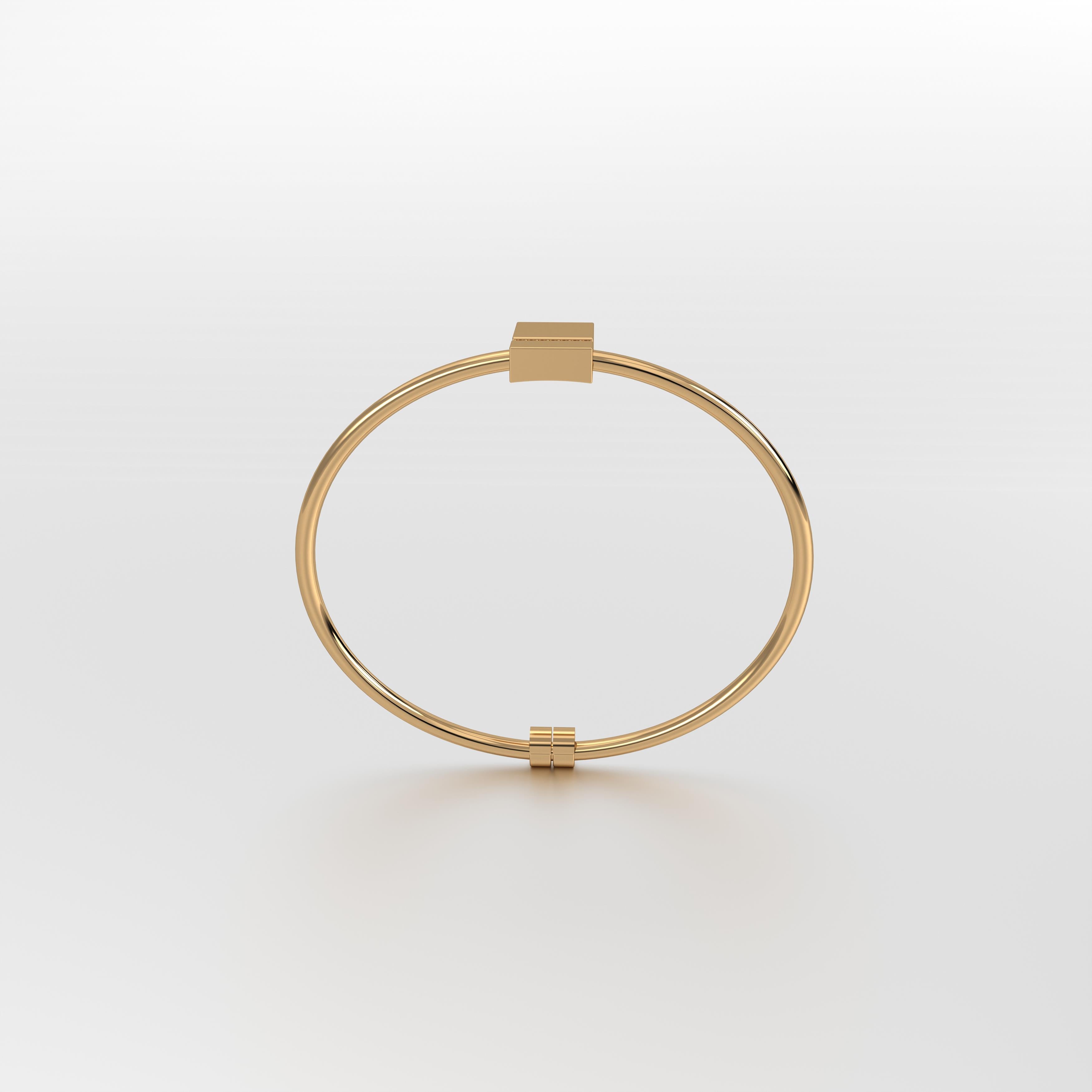 Aurm Rectangle - 'Set the bar' - Bracelet Medium